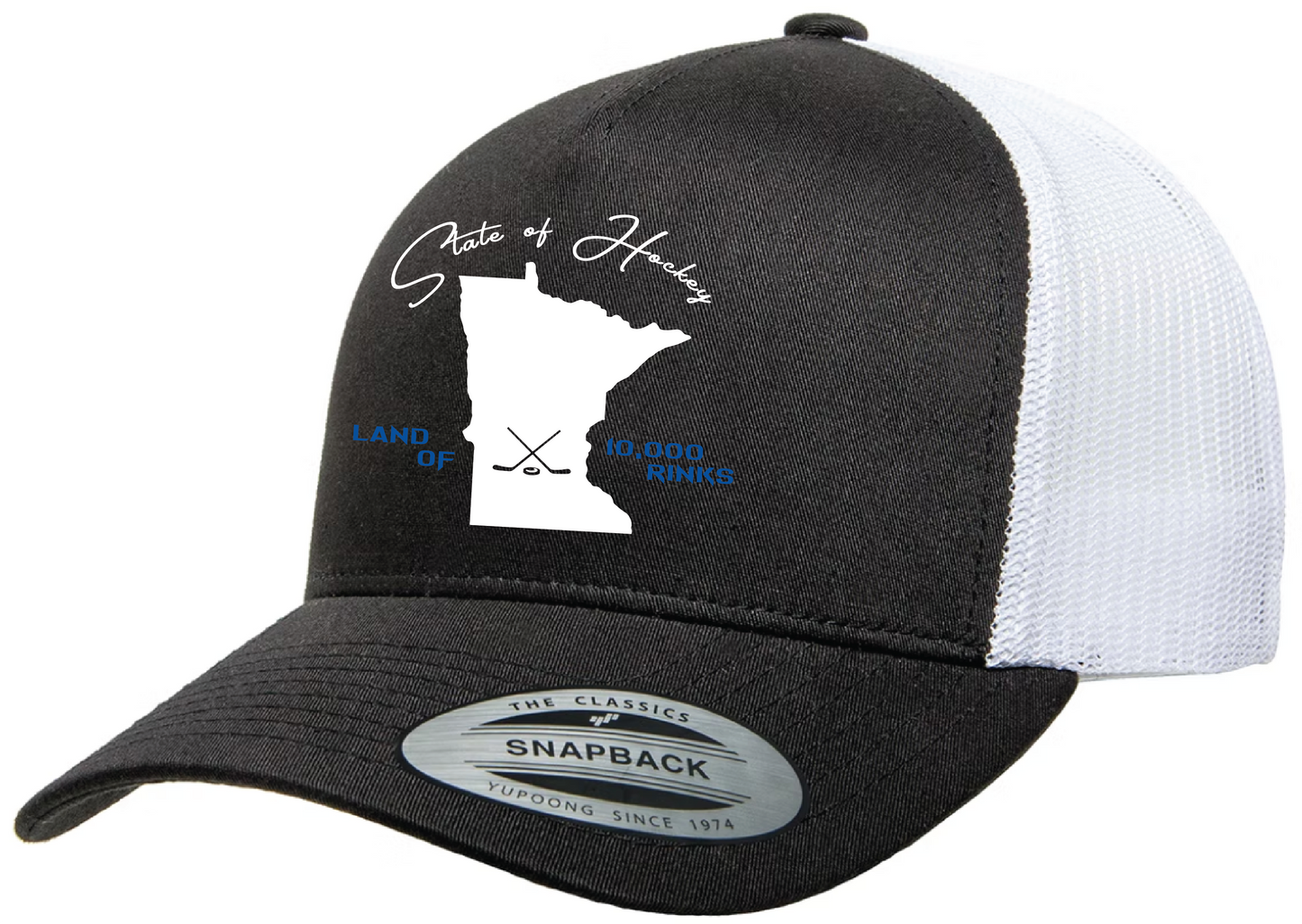 Land of 10k Rinks - 5 Panel Snapback Trucker Hat