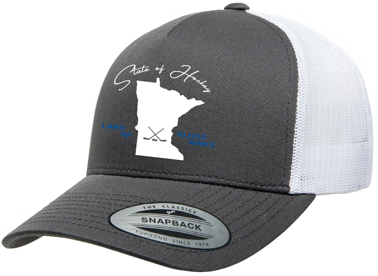 Land of 10k Rinks - 5 Panel Snapback Trucker Hat