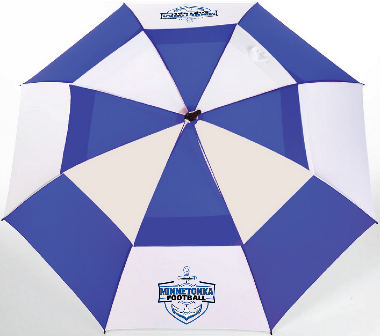 Football 62" Vented Canopy Umbrella
