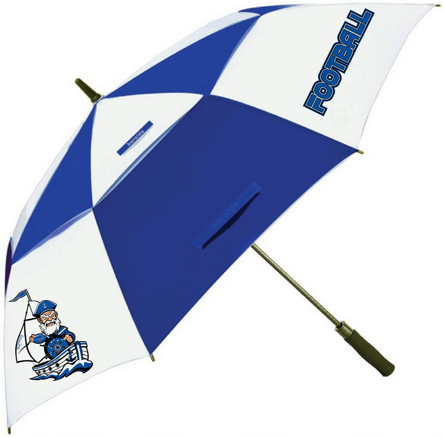 Football 62" Vented Canopy Umbrella