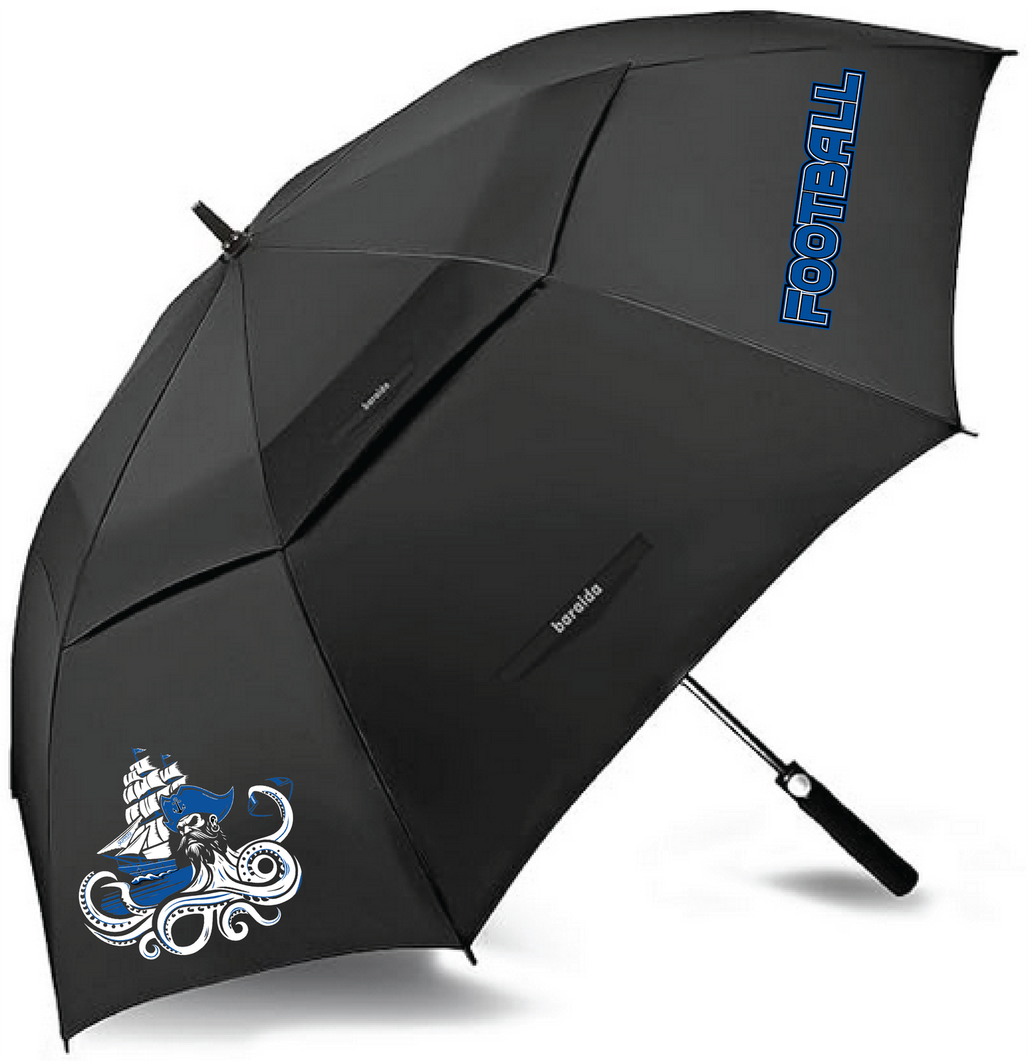 Football 62" Vented Canopy Umbrella