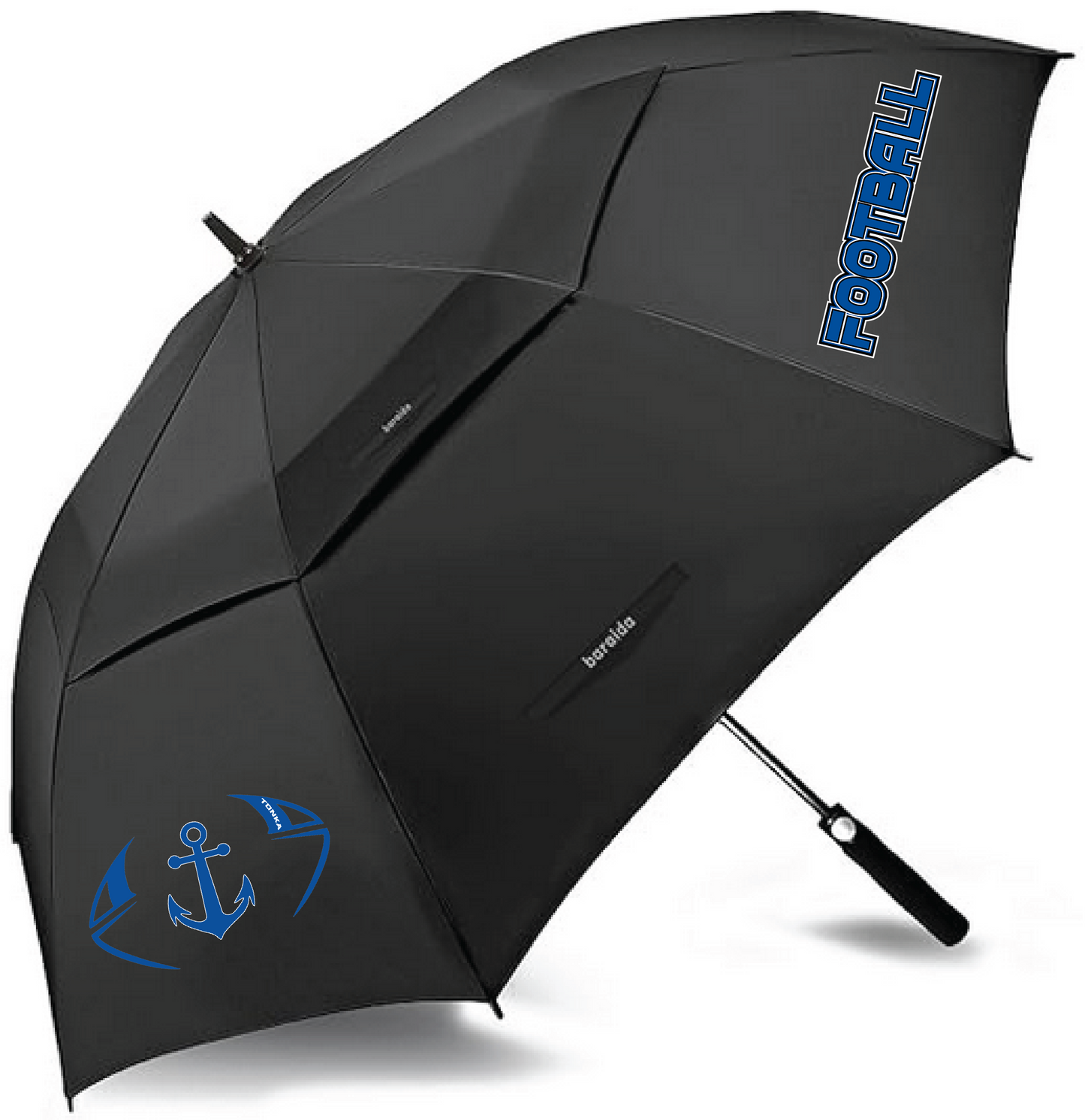 Football 62" Vented Canopy Umbrella