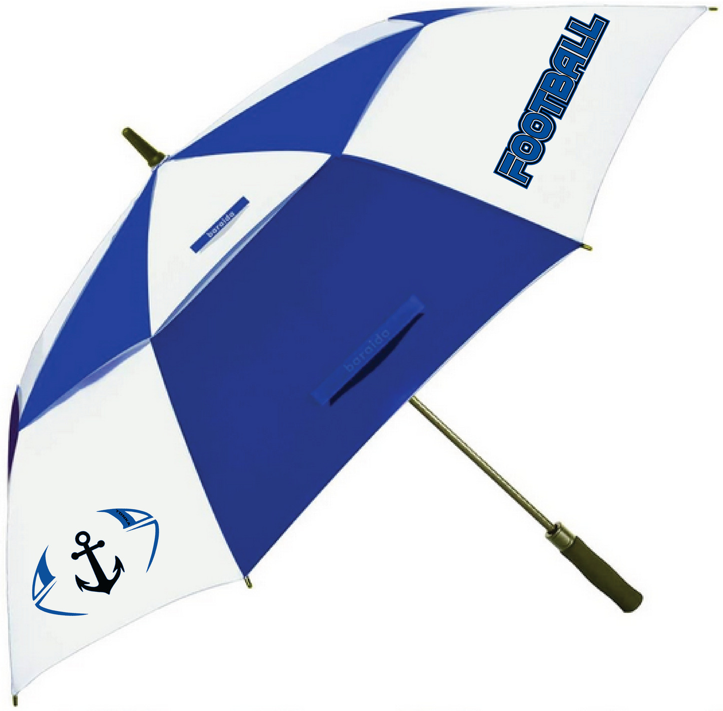 Football 62" Vented Canopy Umbrella