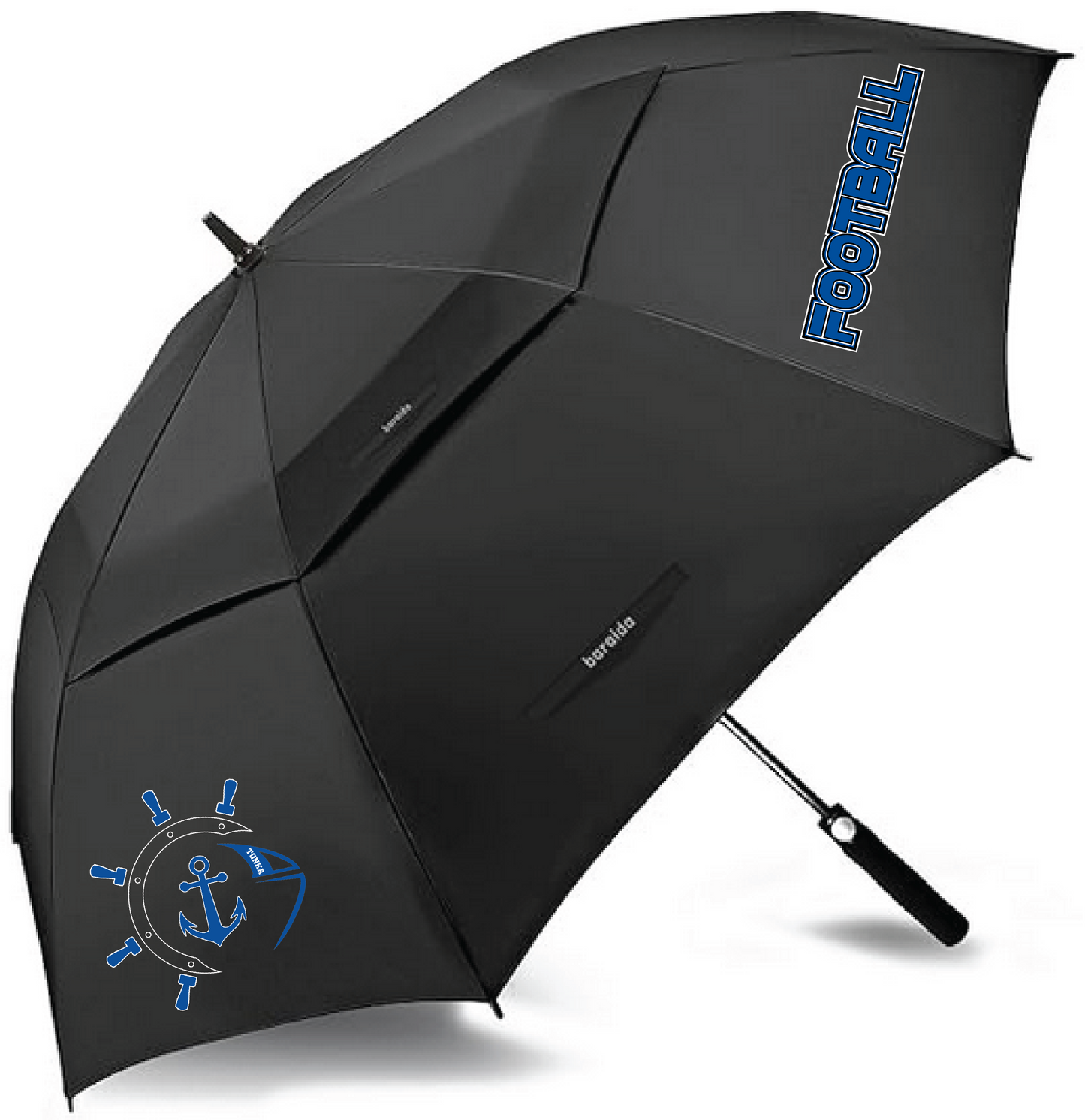 Football 62" Vented Canopy Umbrella