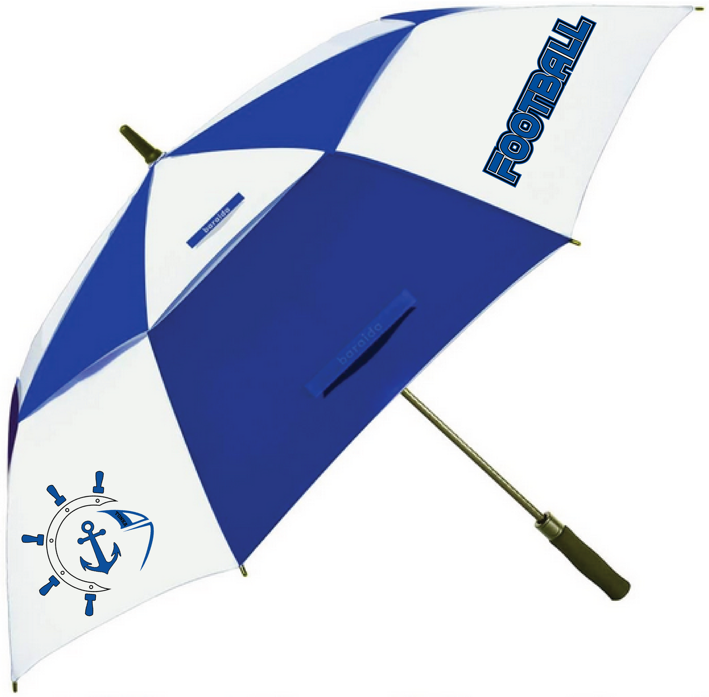 Football 62" Vented Canopy Umbrella