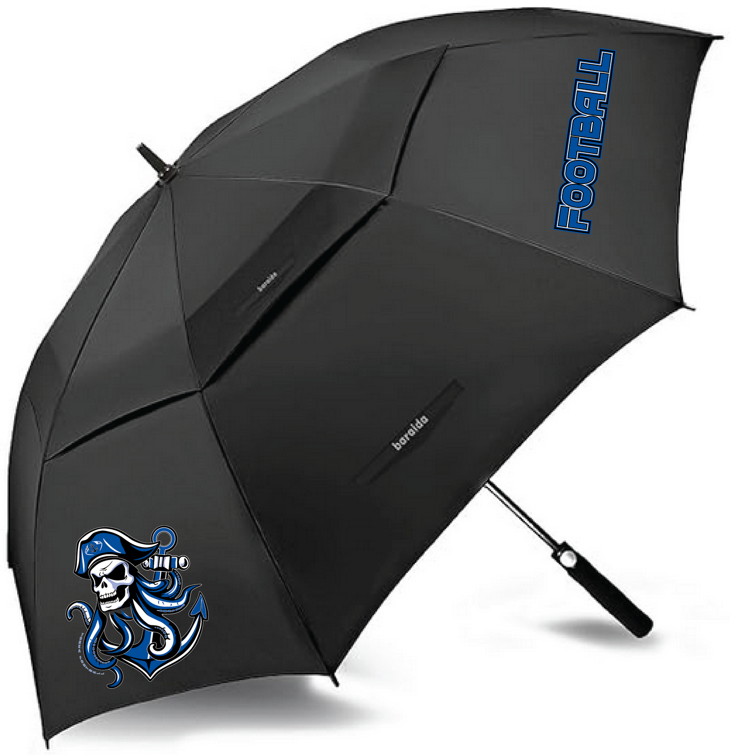 Football 62" Vented Canopy Umbrella