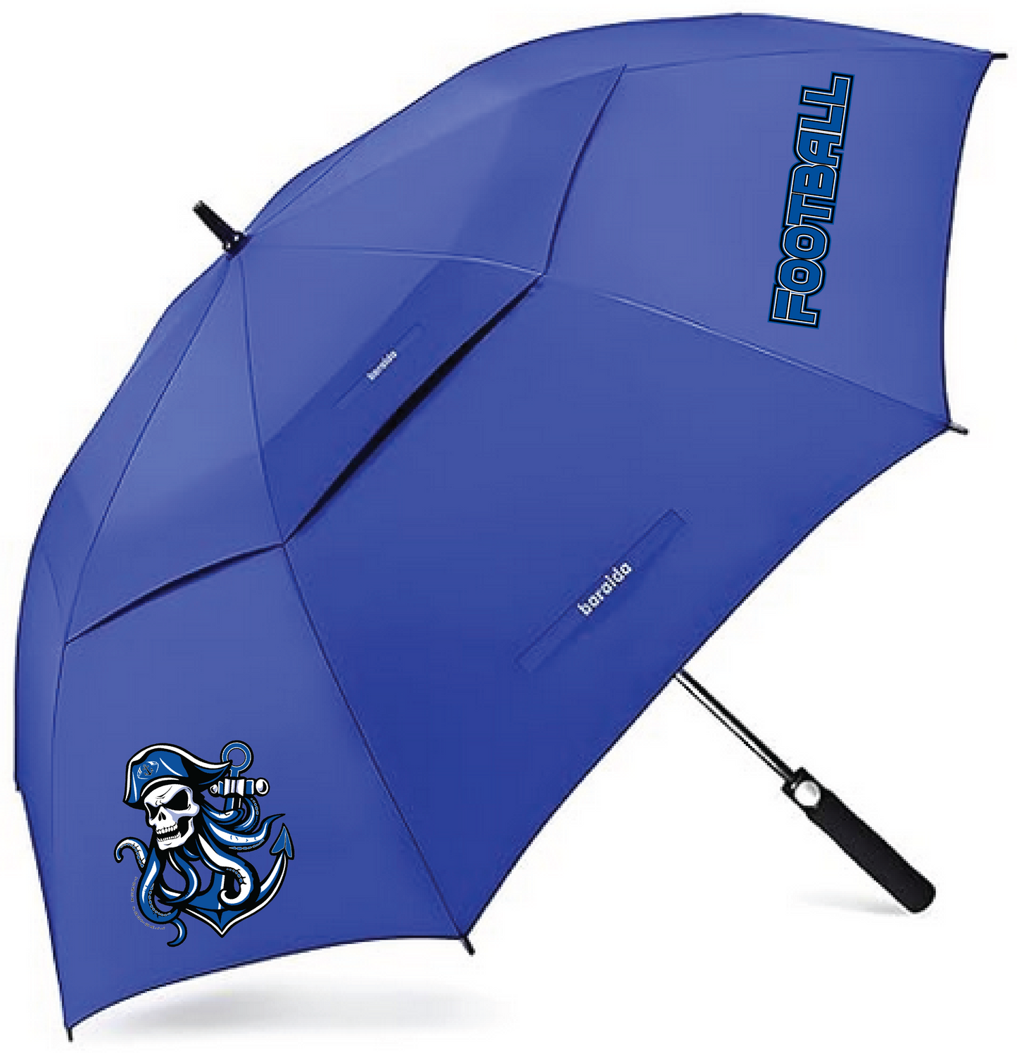 Football 62" Vented Canopy Umbrella