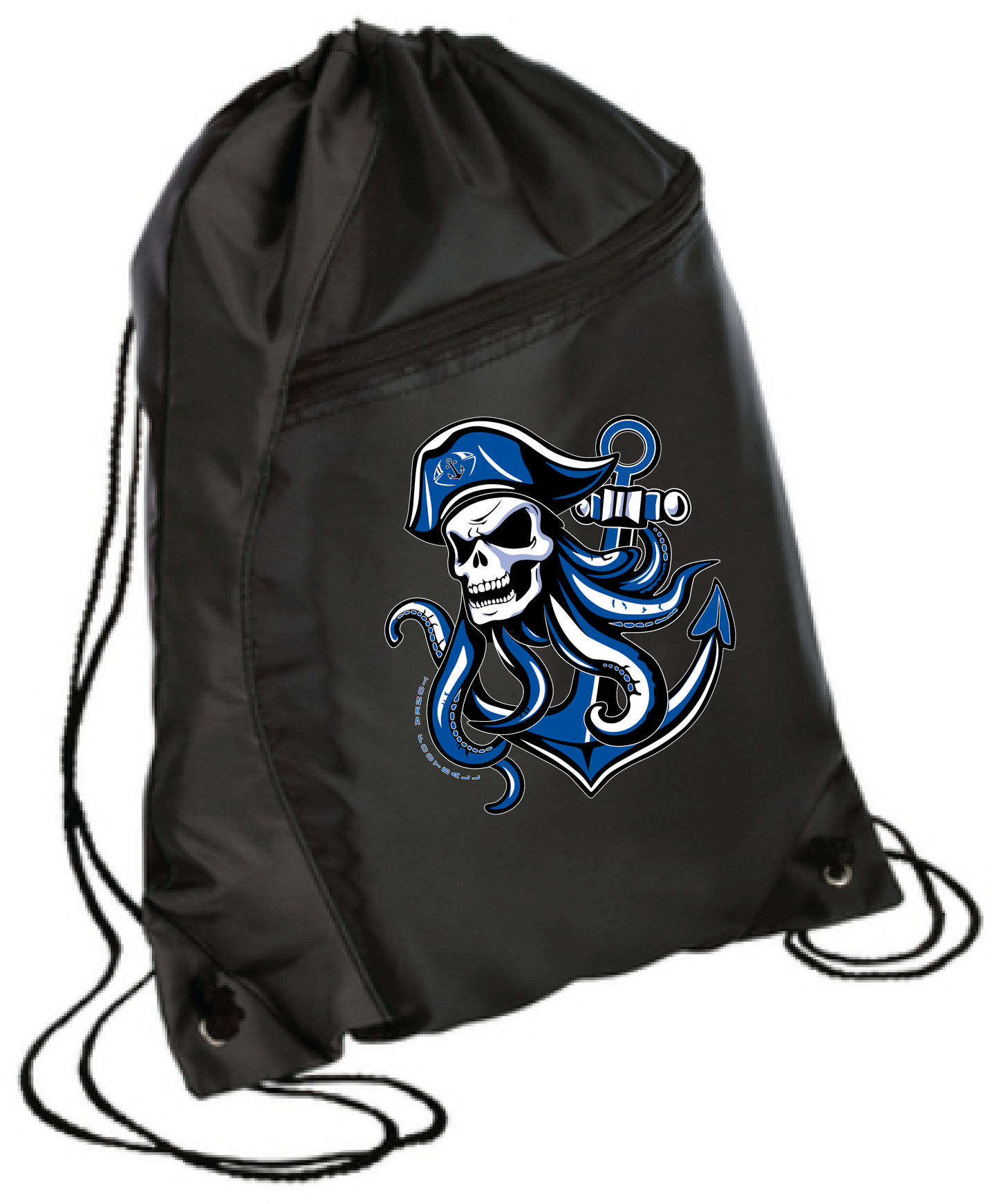Footbball Colorblock Drawstring Bag