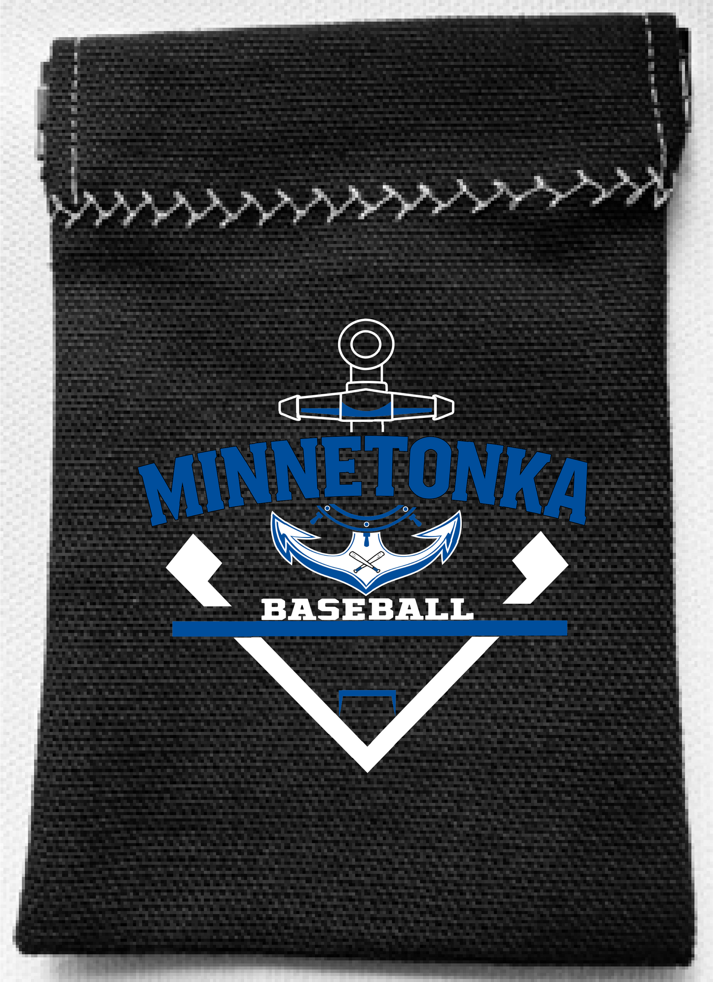 Baseball Squeeze Clasp Seed Pouch