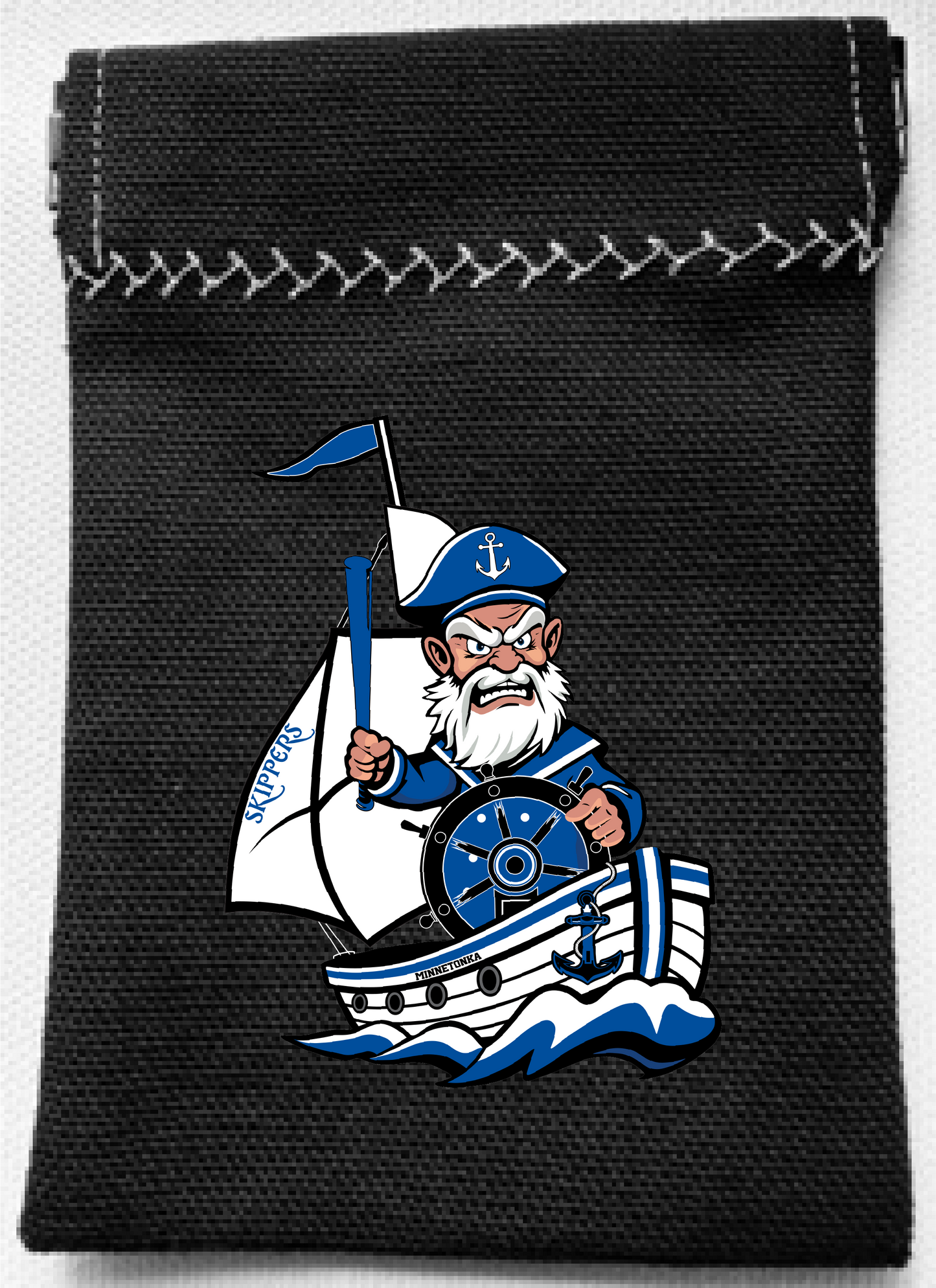 Baseball Squeeze Clasp Seed Pouch
