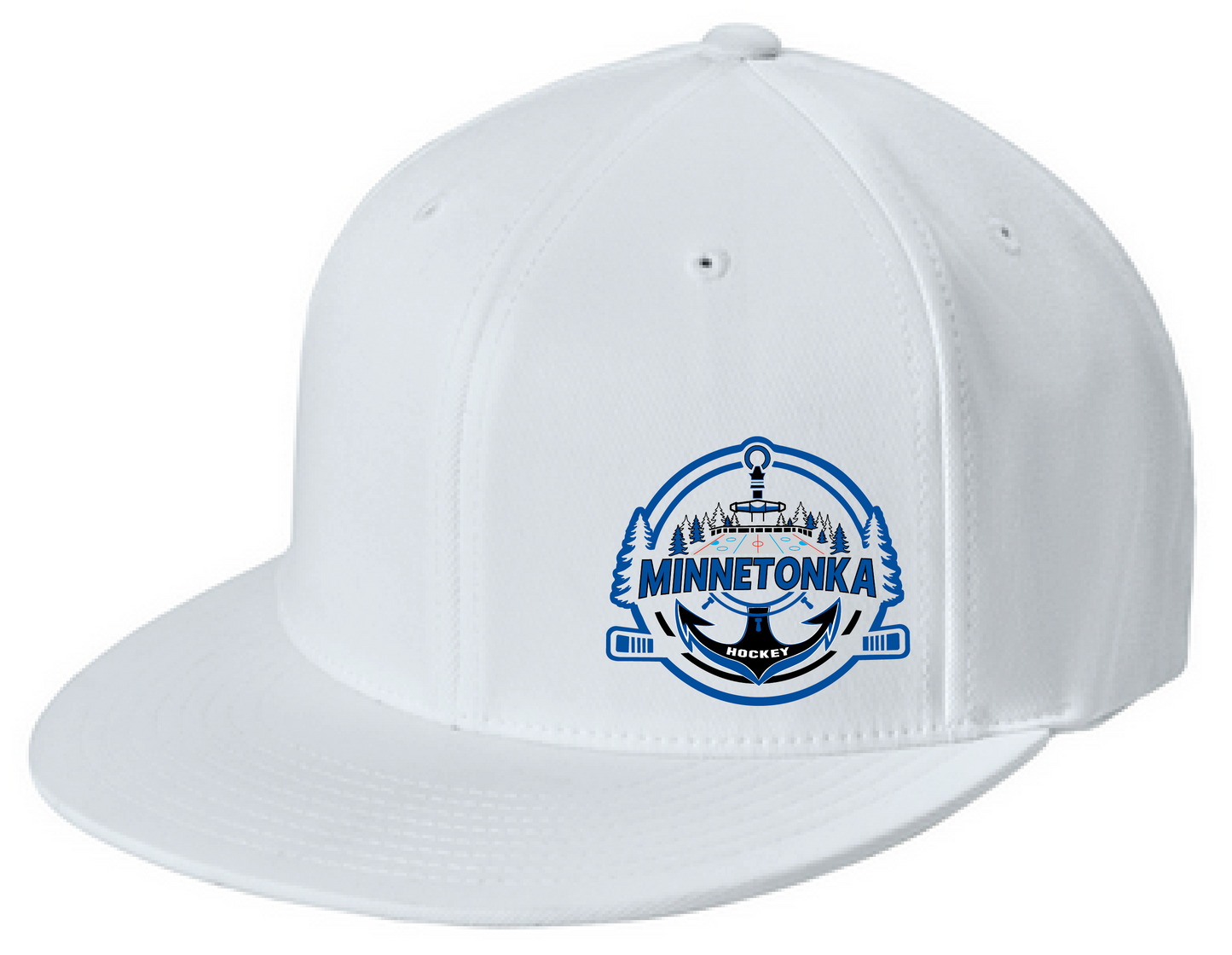 Hockey Flexfit Flatbill Fitted Hat