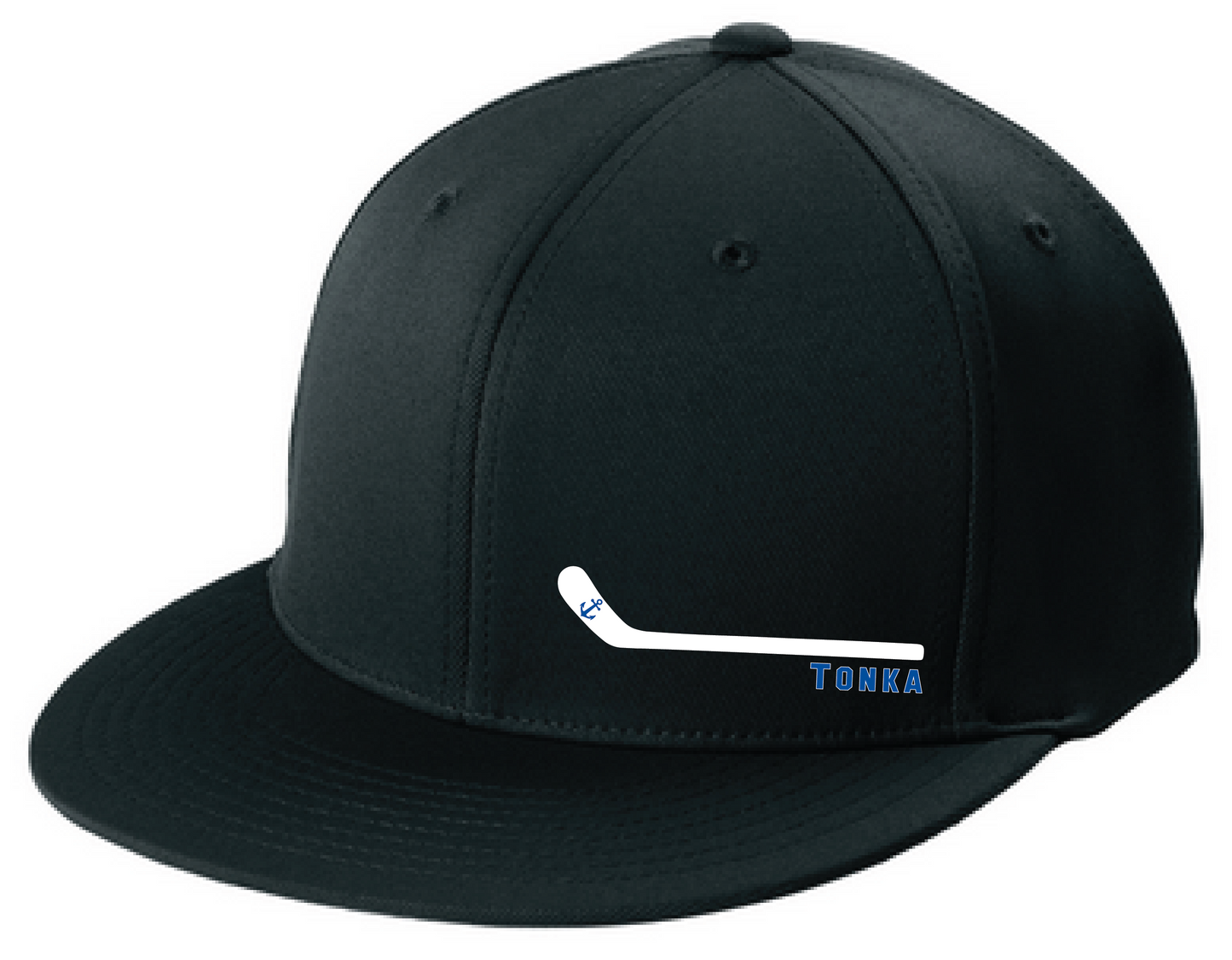 Hockey Flexfit Flatbill Fitted Hat