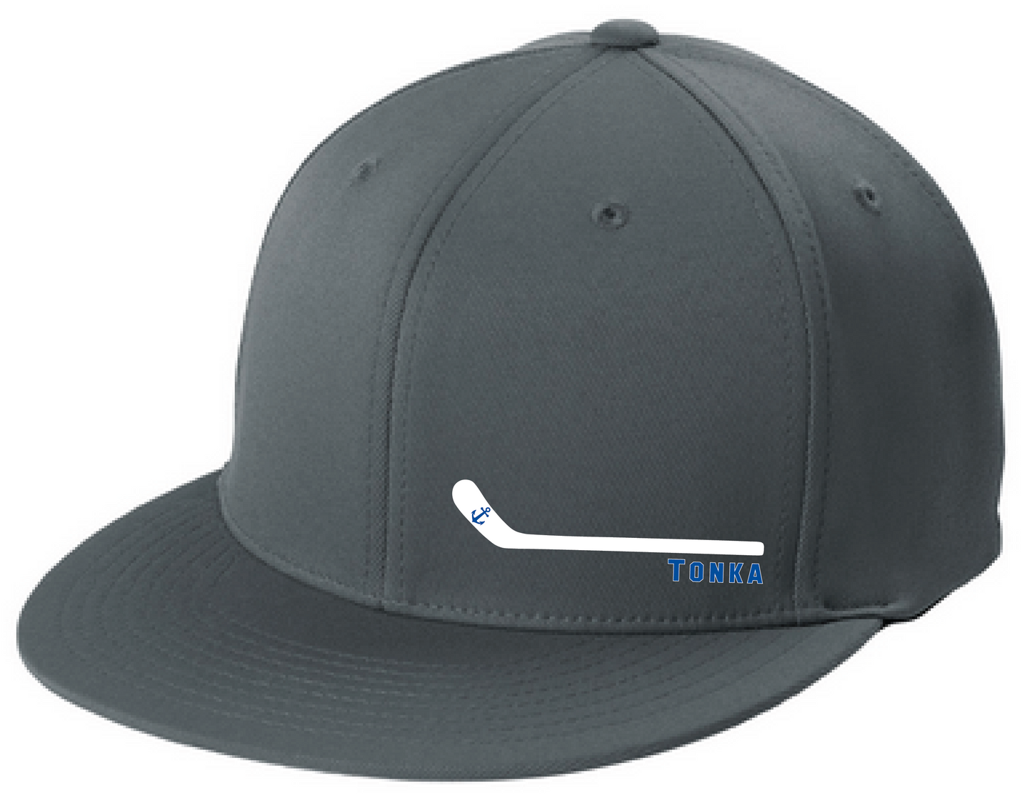 Hockey Flexfit Flatbill Fitted Hat