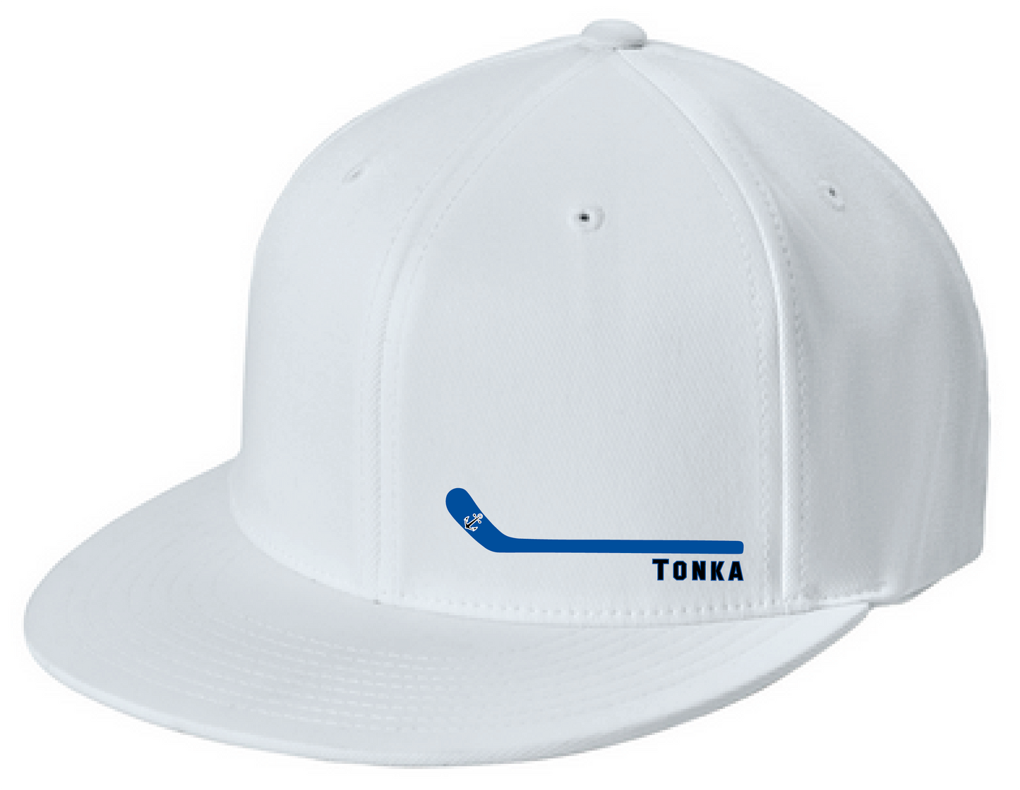 Hockey Flexfit Flatbill Fitted Hat