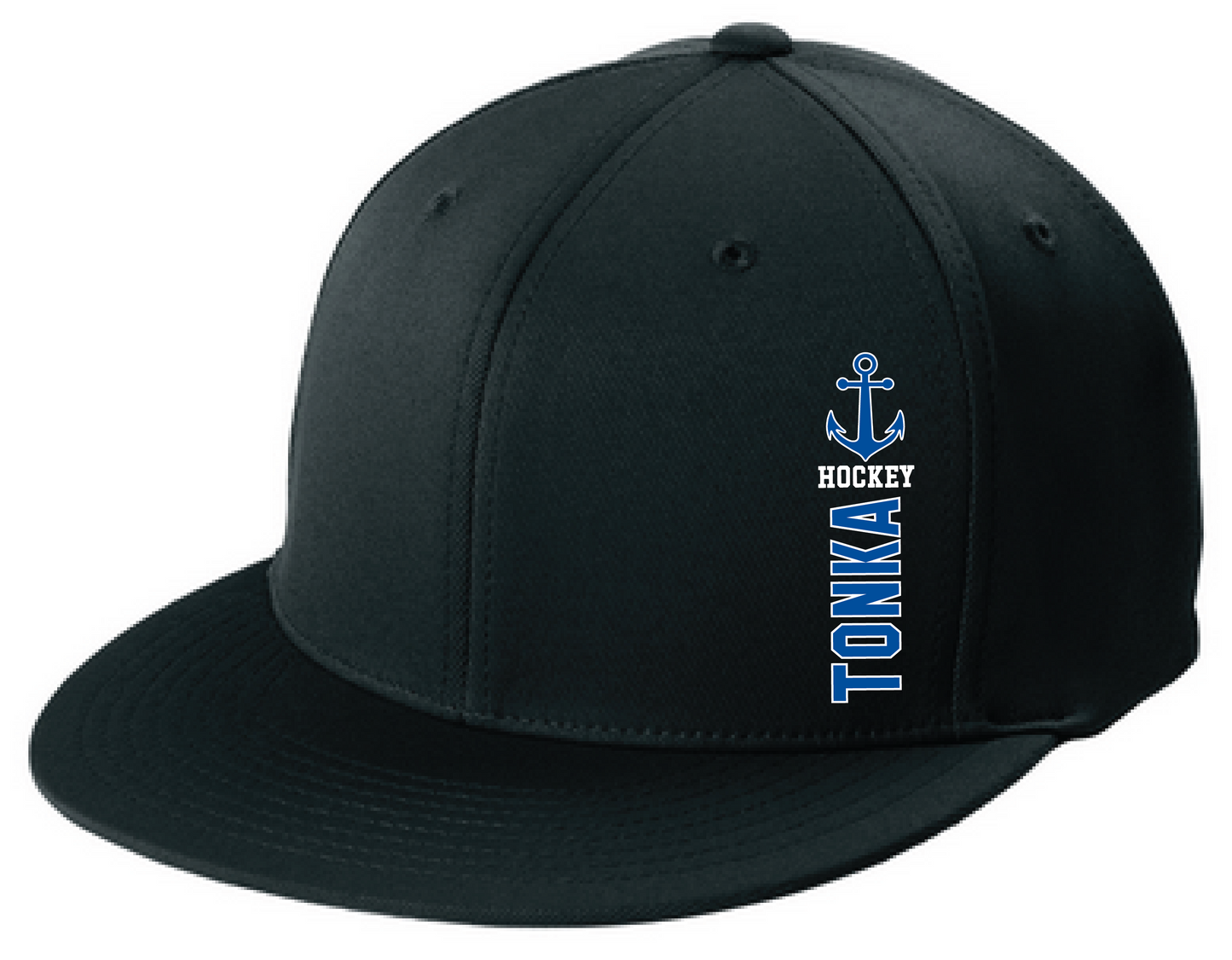Hockey Flexfit Flatbill Fitted Hat