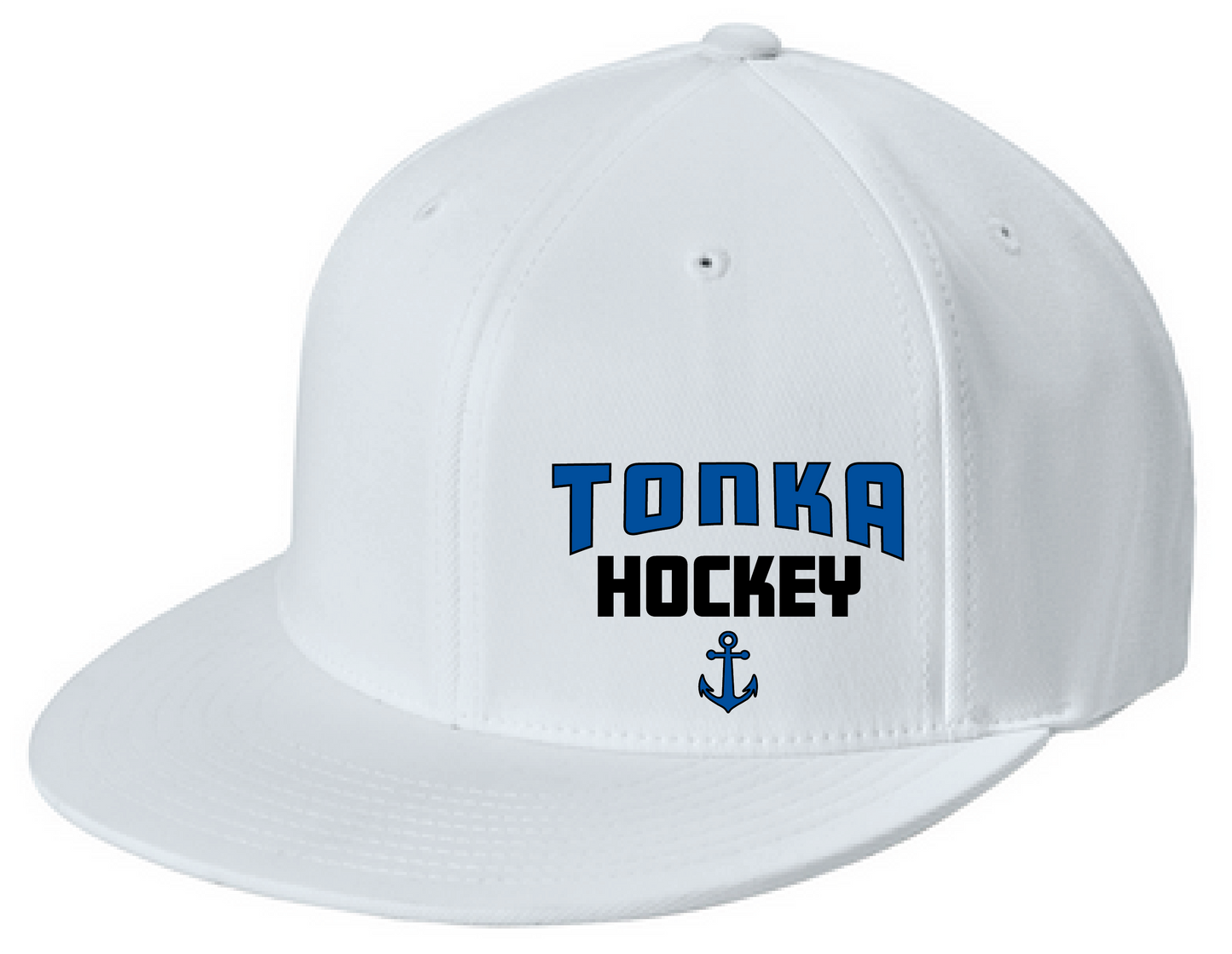 Hockey Flexfit Flatbill Fitted Hat