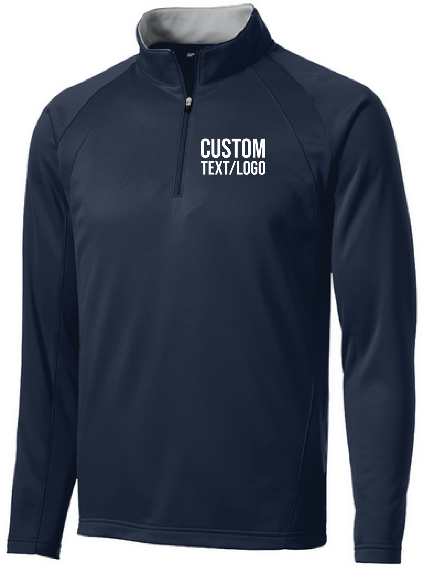 Custom Men's 1/4 Zip Peformance Fleece Pullover