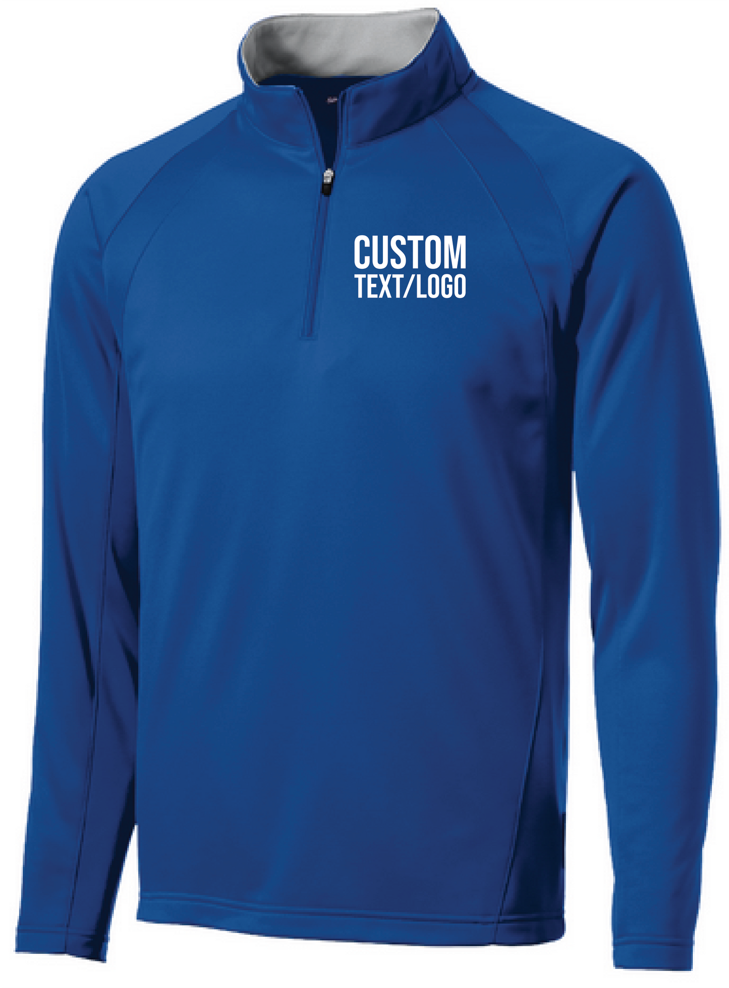 Custom Men's 1/4 Zip Peformance Fleece Pullover