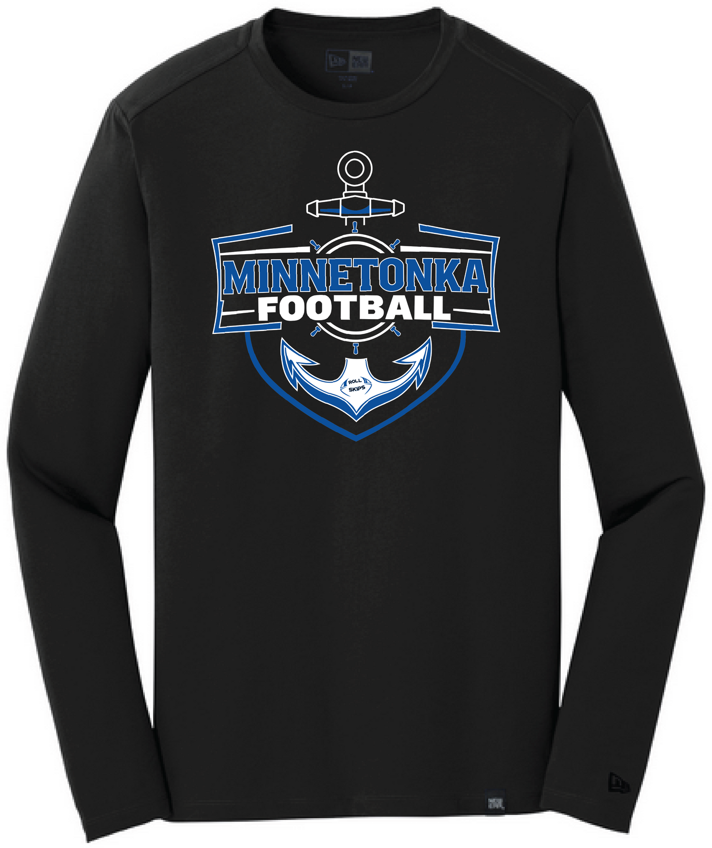 Football Men's New Era Comfort Blend Long Sleeve Tee