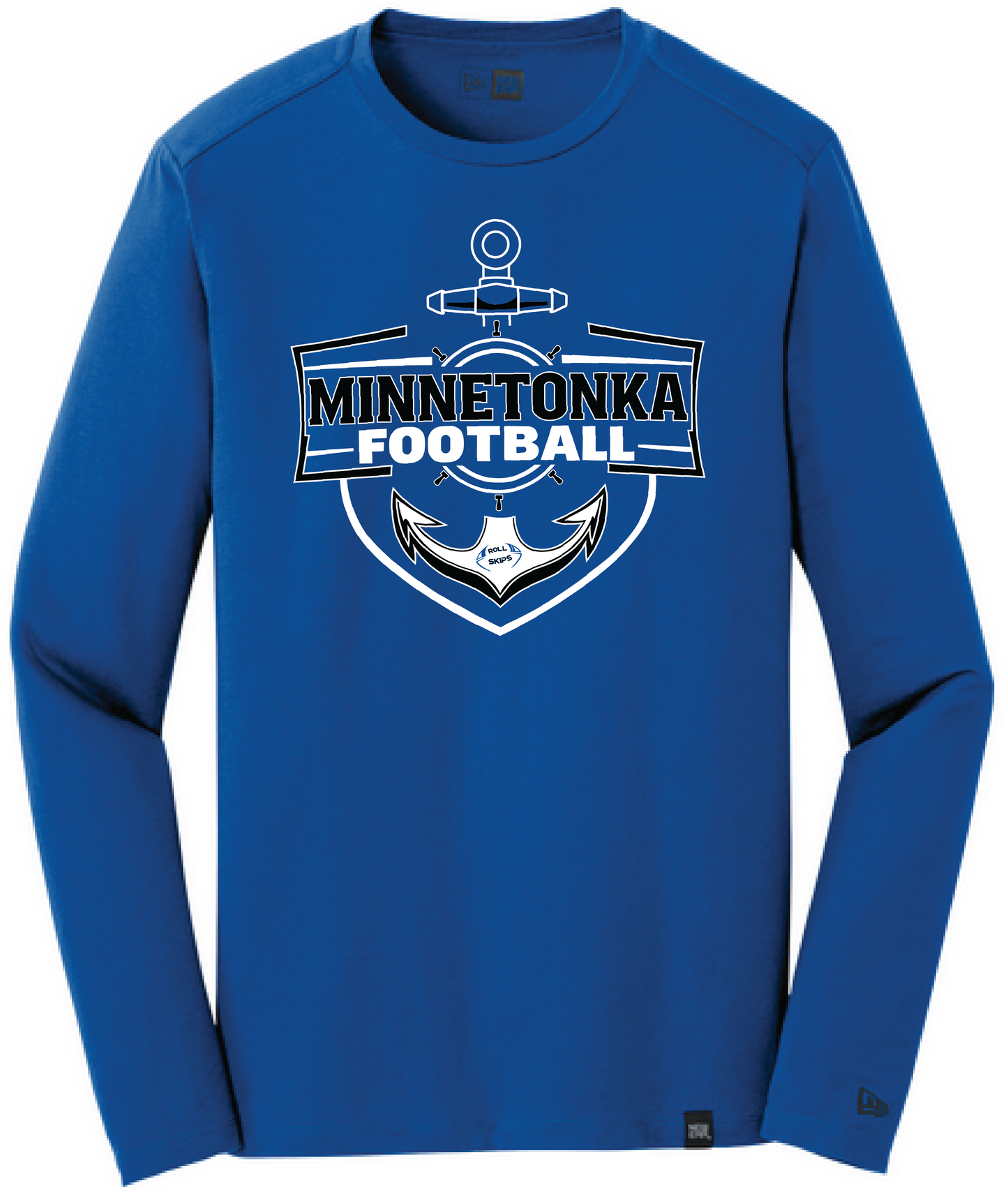 Football Men's New Era Comfort Blend Long Sleeve Tee