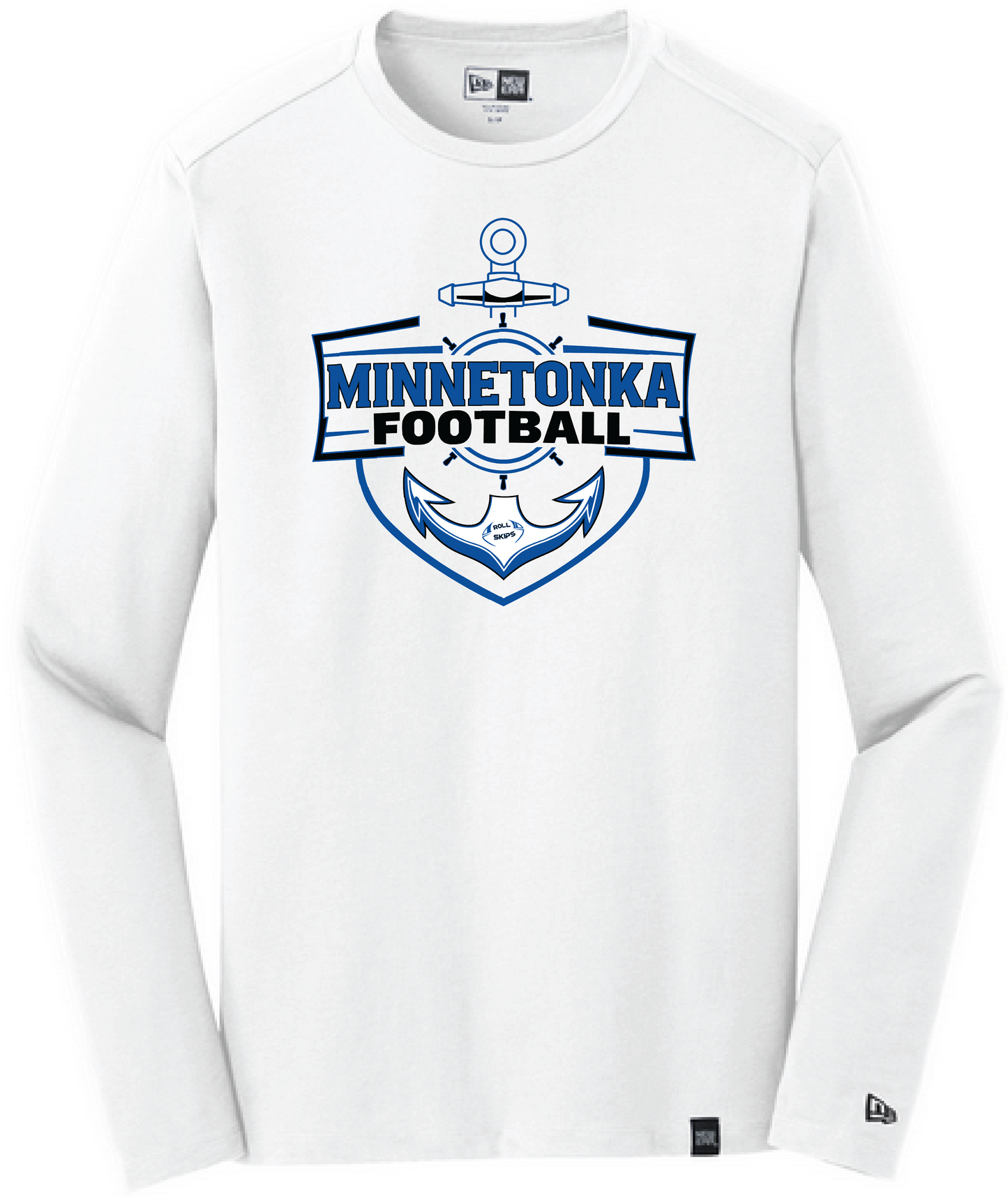 Football Men's New Era Comfort Blend Long Sleeve Tee