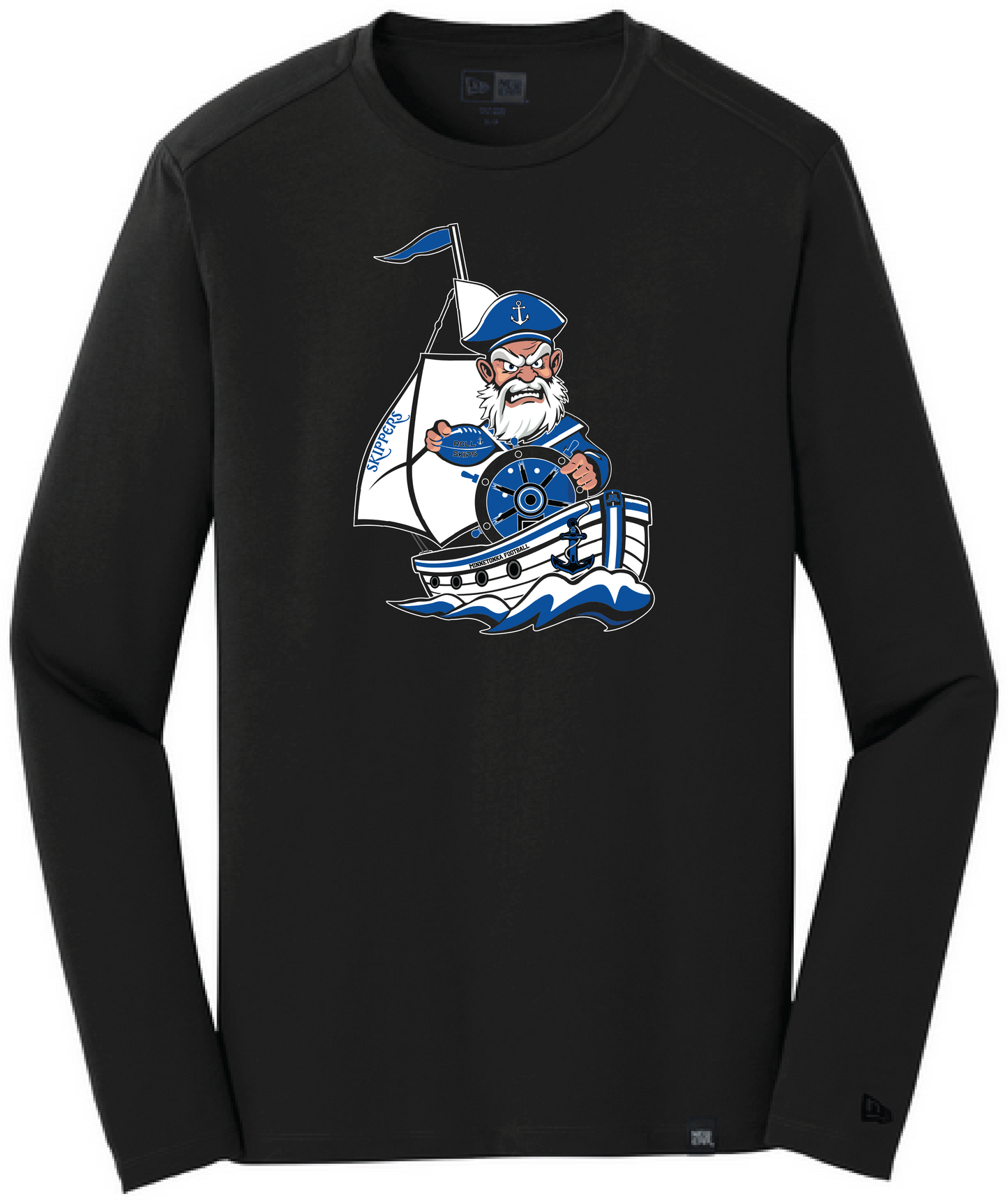 Football Men's New Era Comfort Blend Long Sleeve Tee