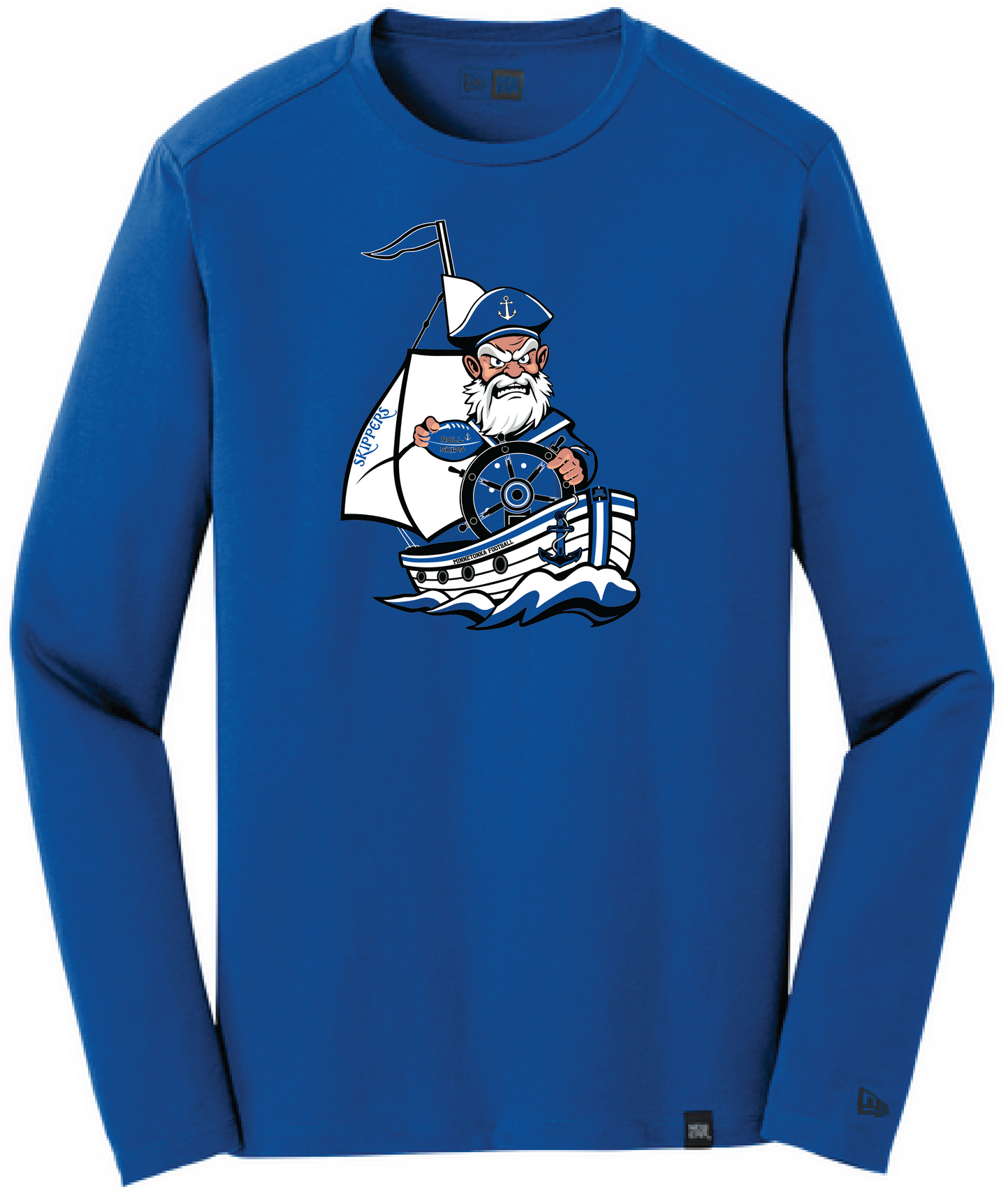 Football Men's New Era Comfort Blend Long Sleeve Tee