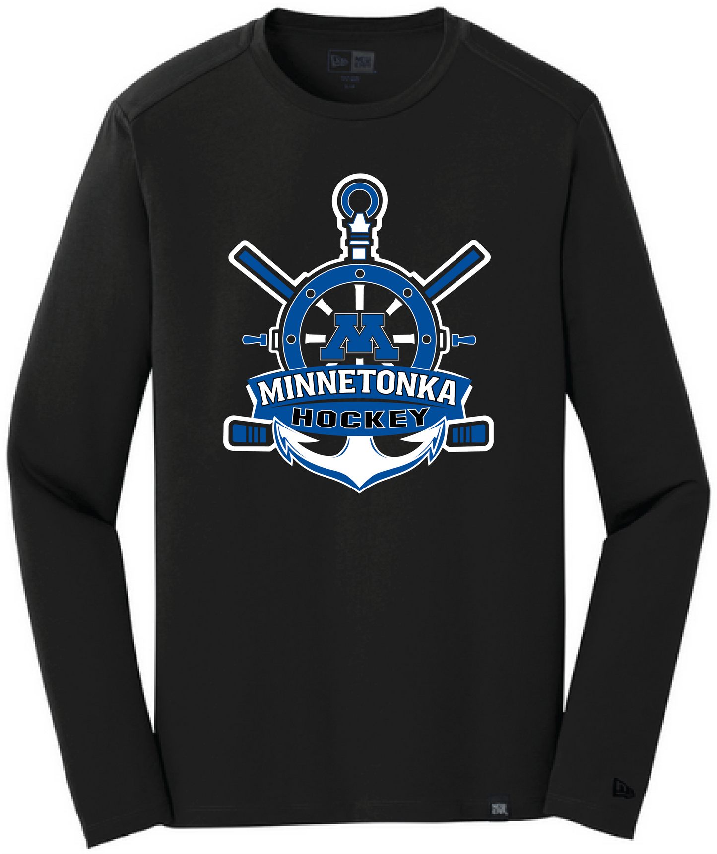 Tonka Hockey Men's New Era Heritage Blend Long Sleeve Crew Tee