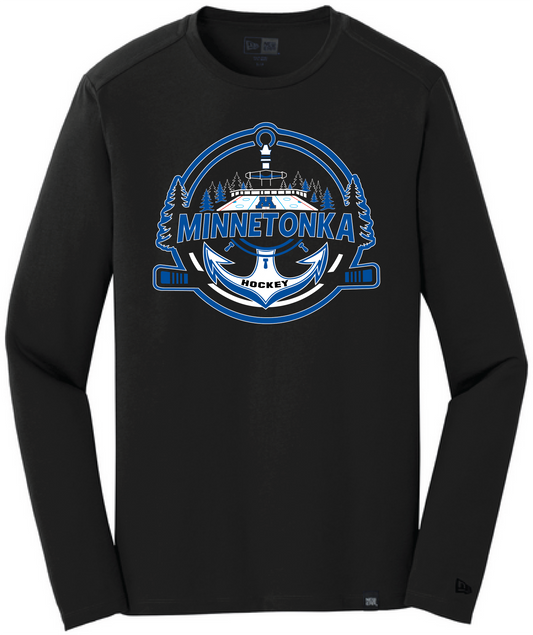 Tonka Hockey Men's New Era Heritage Blend Long Sleeve Crew Tee