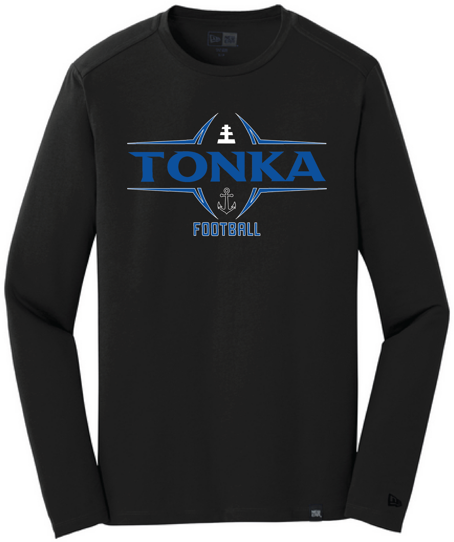 Football Men's New Era Comfort Blend Long Sleeve Tee