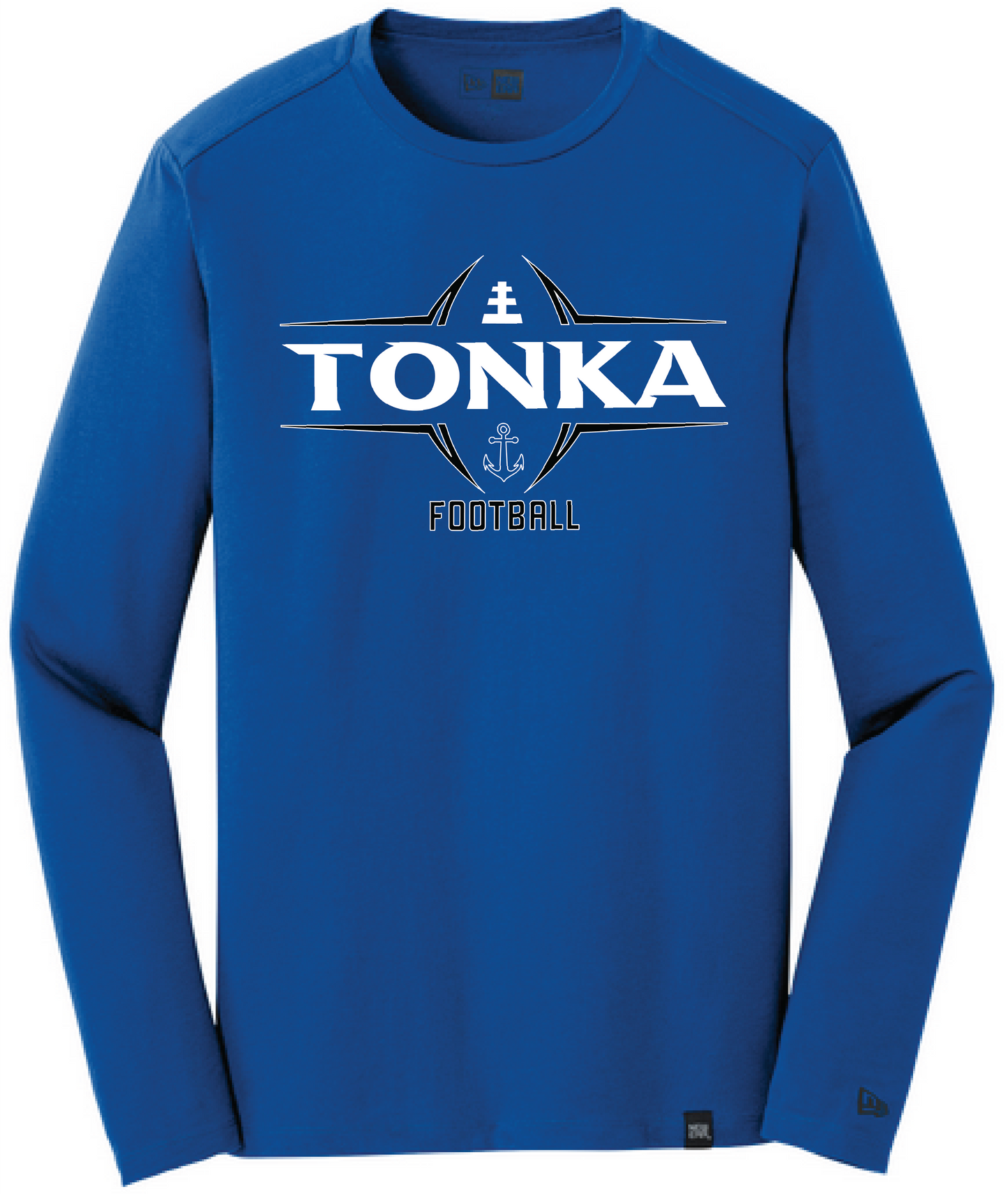 Football Men's New Era Comfort Blend Long Sleeve Tee