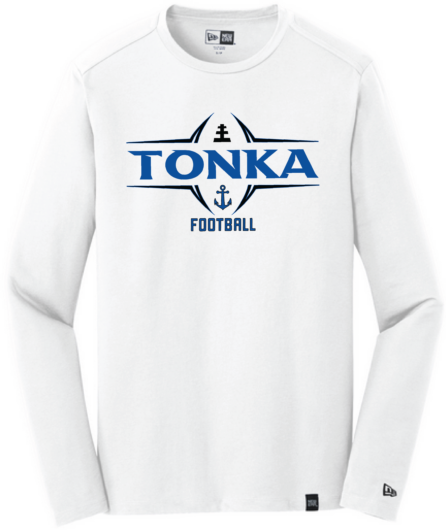 Football Men's New Era Comfort Blend Long Sleeve Tee