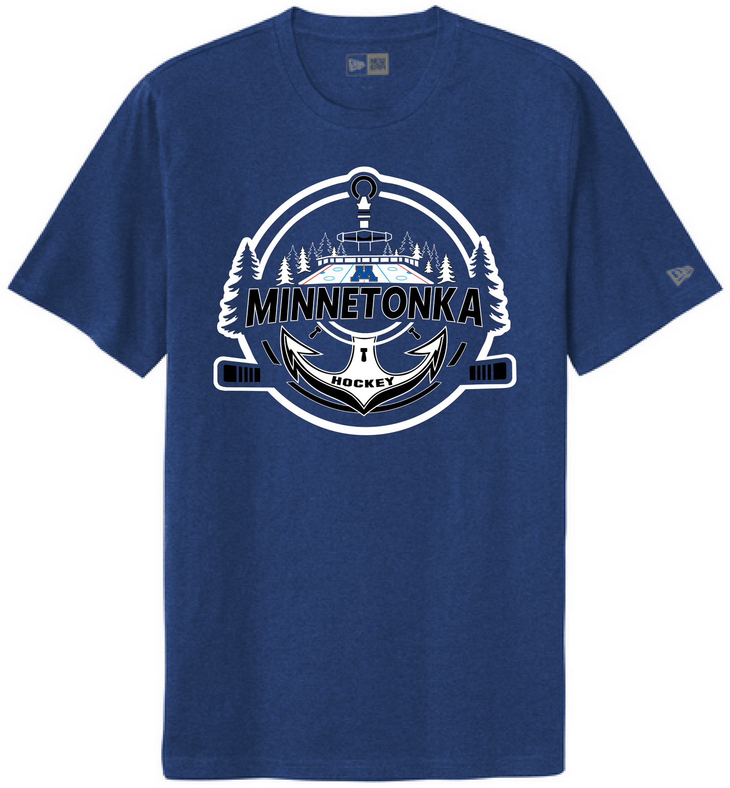 Tonka Hockey Men's New Era Tri-Blend Tee