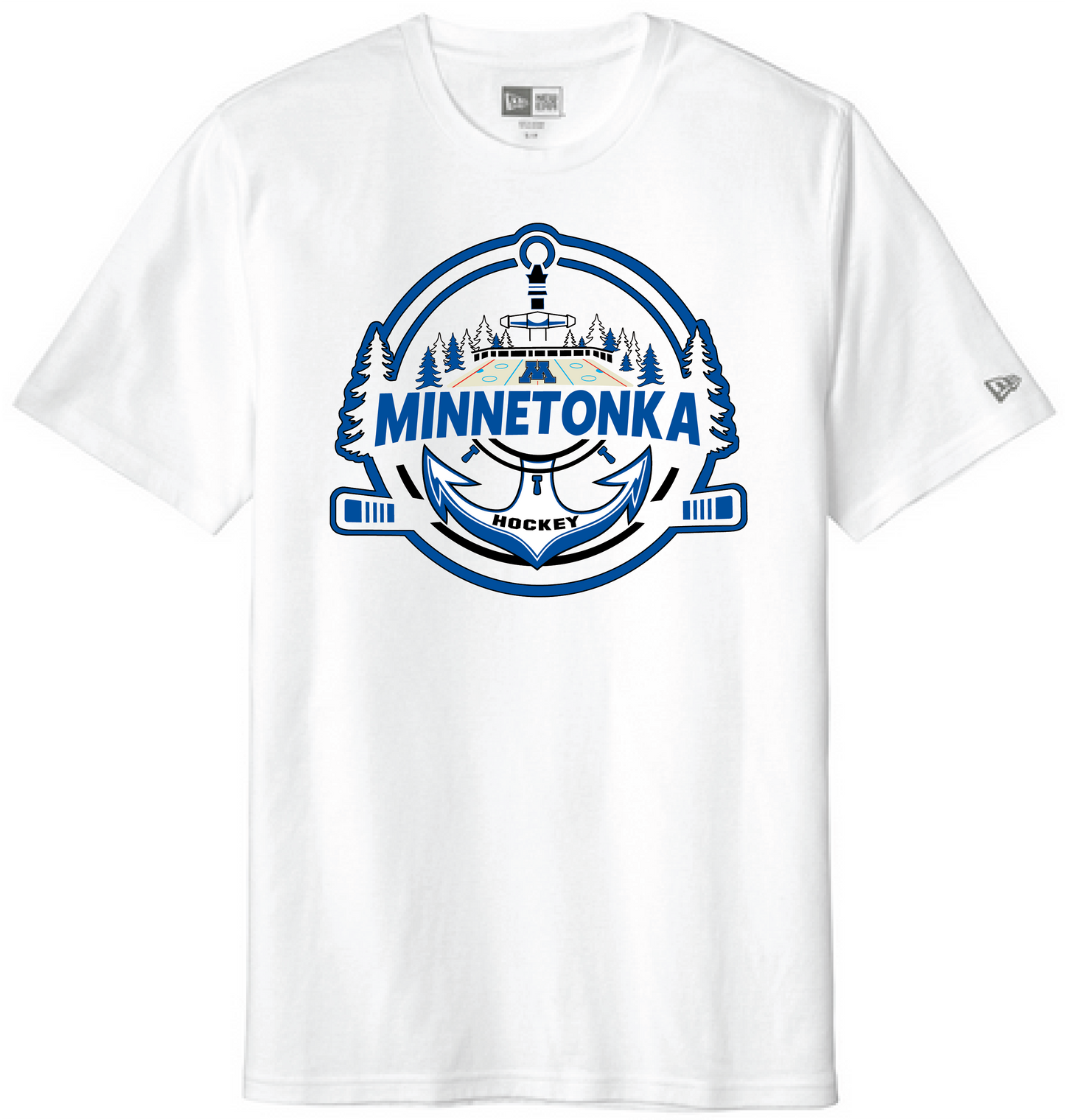 Tonka Hockey Men's New Era Tri-Blend Tee