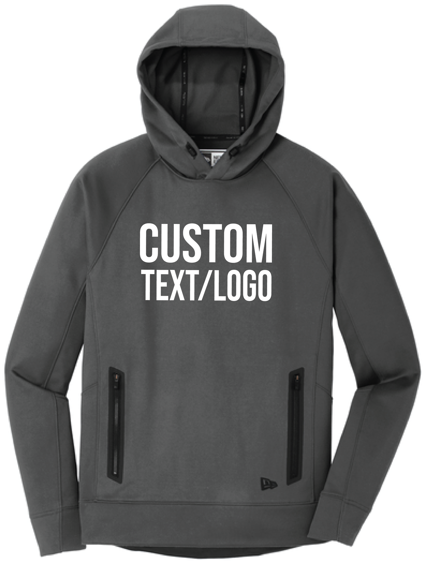 Custom Men's New Era Venue Fleece Pullover Hoodie