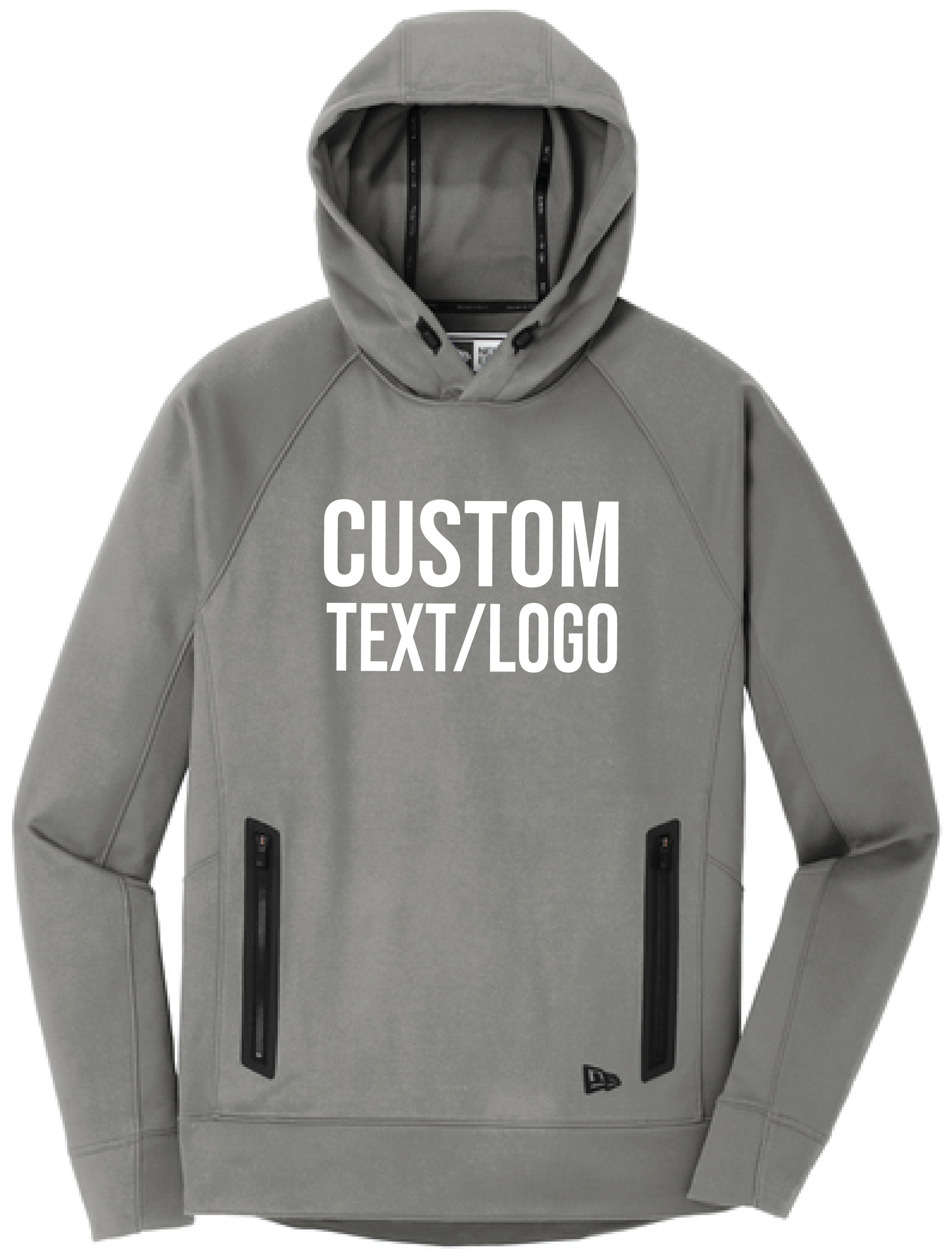 Custom Men's New Era Venue Fleece Pullover Hoodie