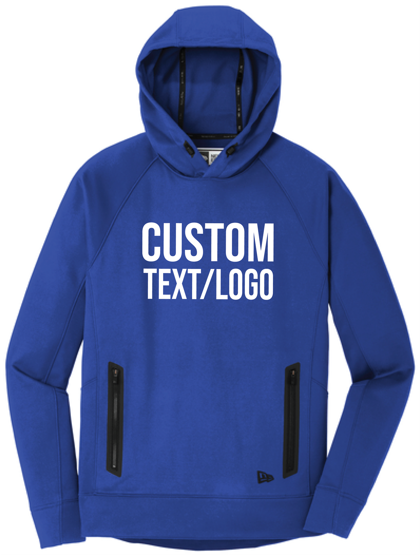 Custom Men's New Era Venue Fleece Pullover Hoodie