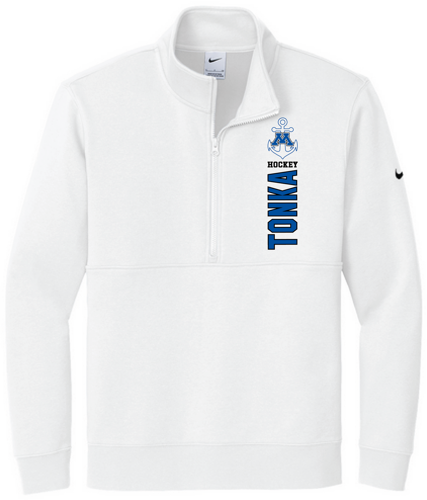 Tonka Hockey Men's NKDX6718 Nike Club Comfort 1/2-Zip