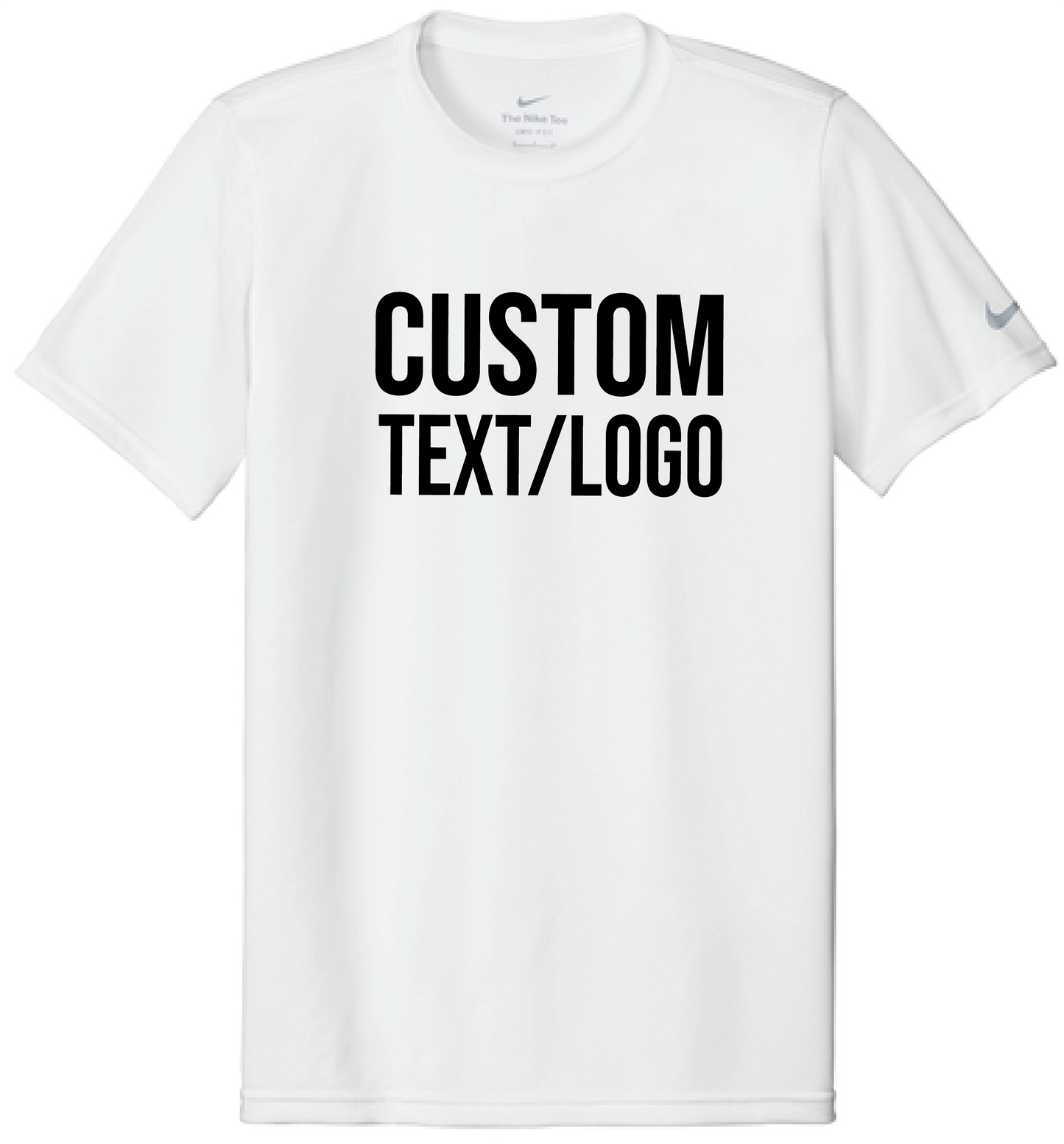 Custom Men's Nike Performance Swoosh Sleeve Legend Tee