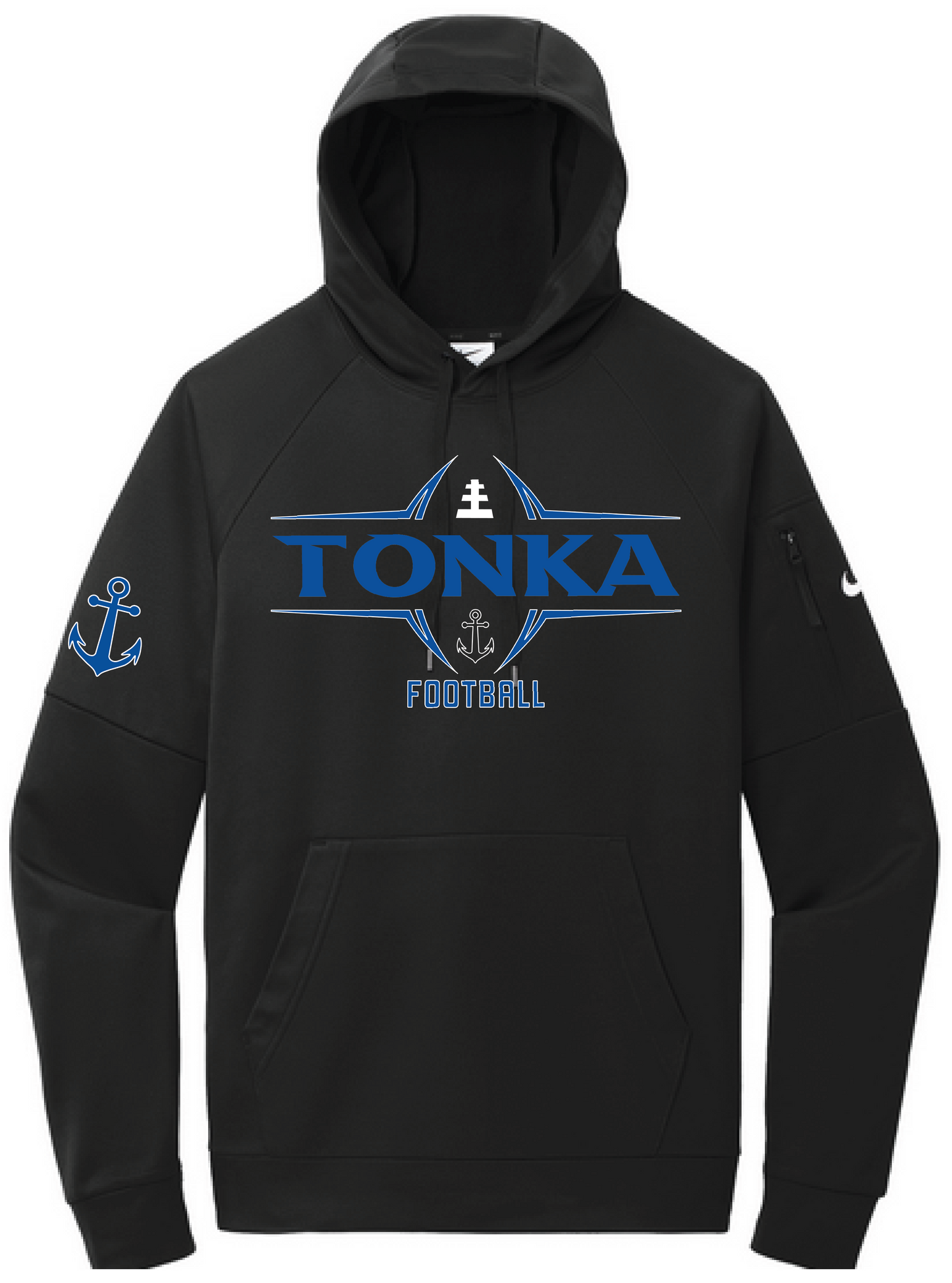 Football Men's Nike Therma-FIT Pullover Fleece Hoodie