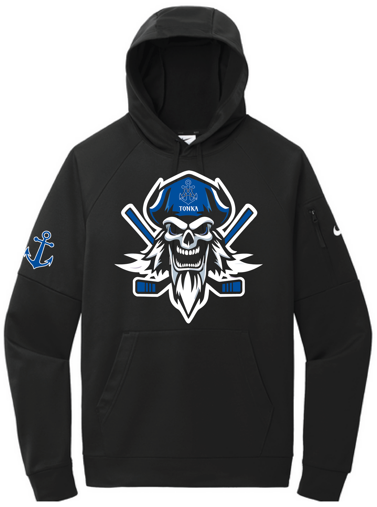 Tonka Hockey Men's Nike Therma-FIT Pullover Fleece Hoodie