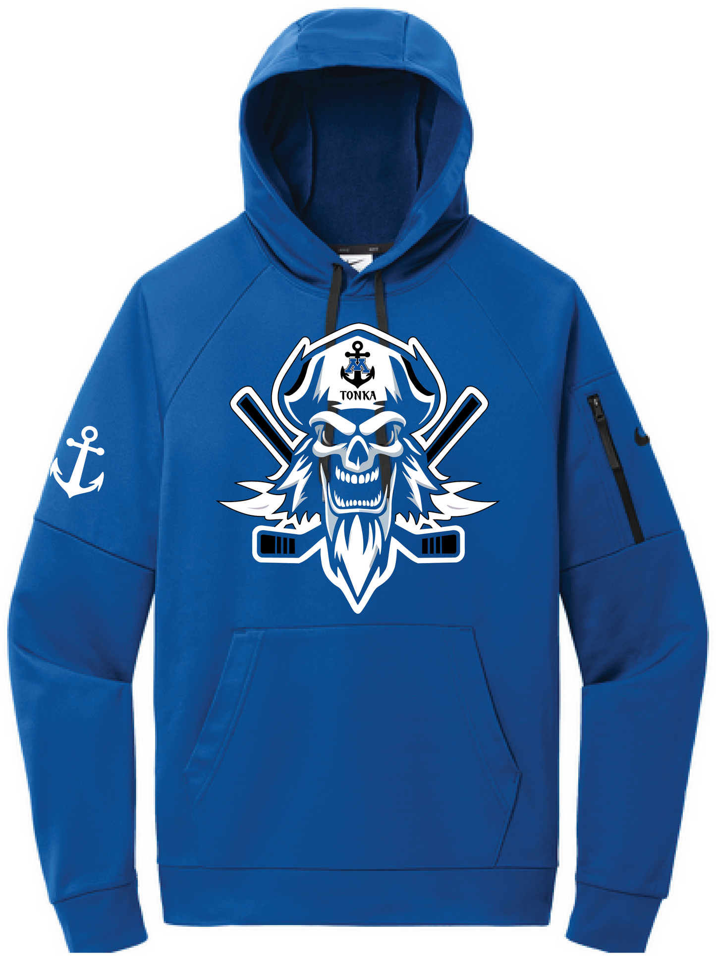 Tonka Hockey Men's Nike Therma-FIT Pullover Fleece Hoodie