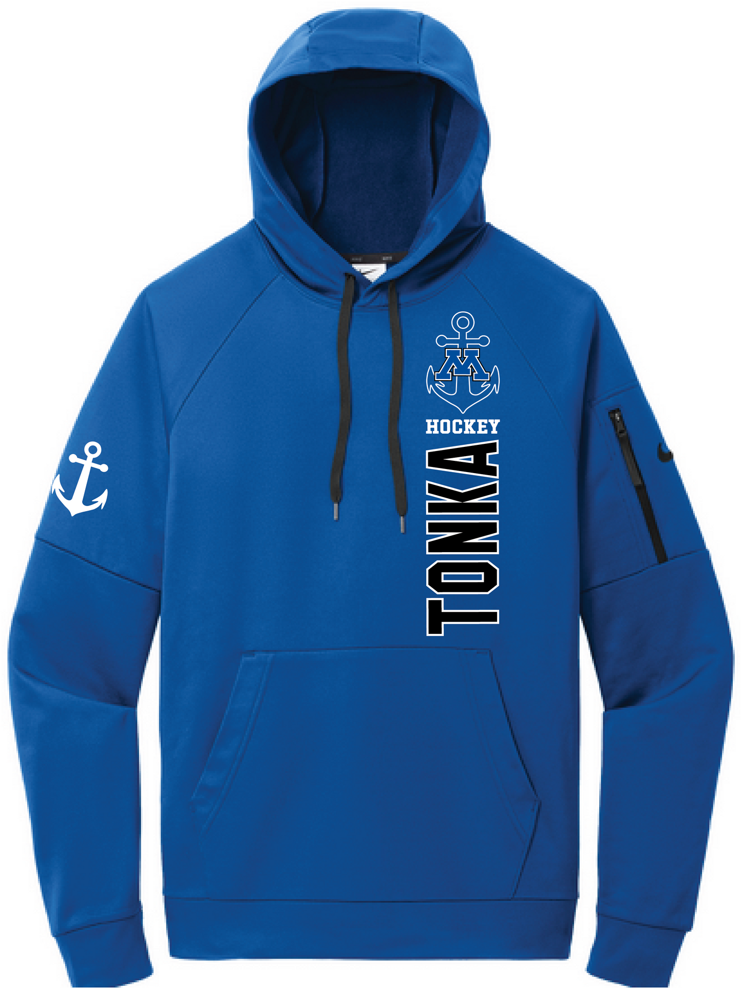 Tonka Hockey Men's Nike Therma-FIT Pullover Fleece Hoodie