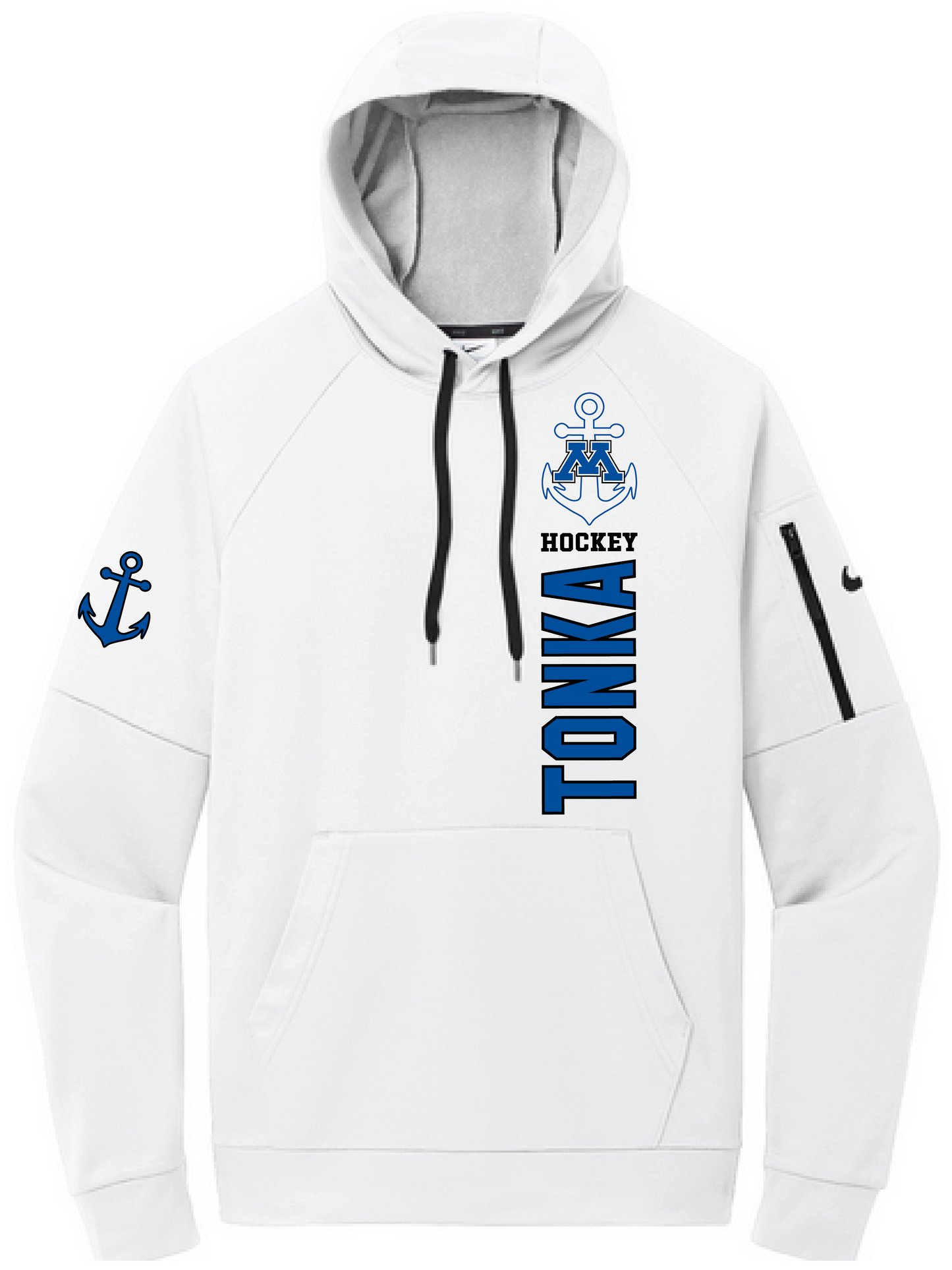 Tonka Hockey Men's Nike Therma-FIT Pullover Fleece Hoodie