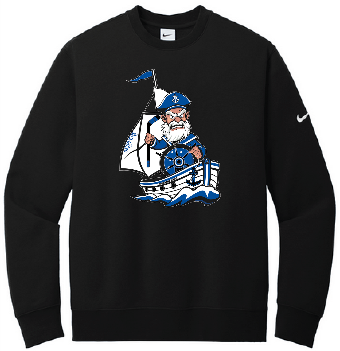 Tonka Hockey Men's Nike Club Fleece Sleeve Swoosh Crew