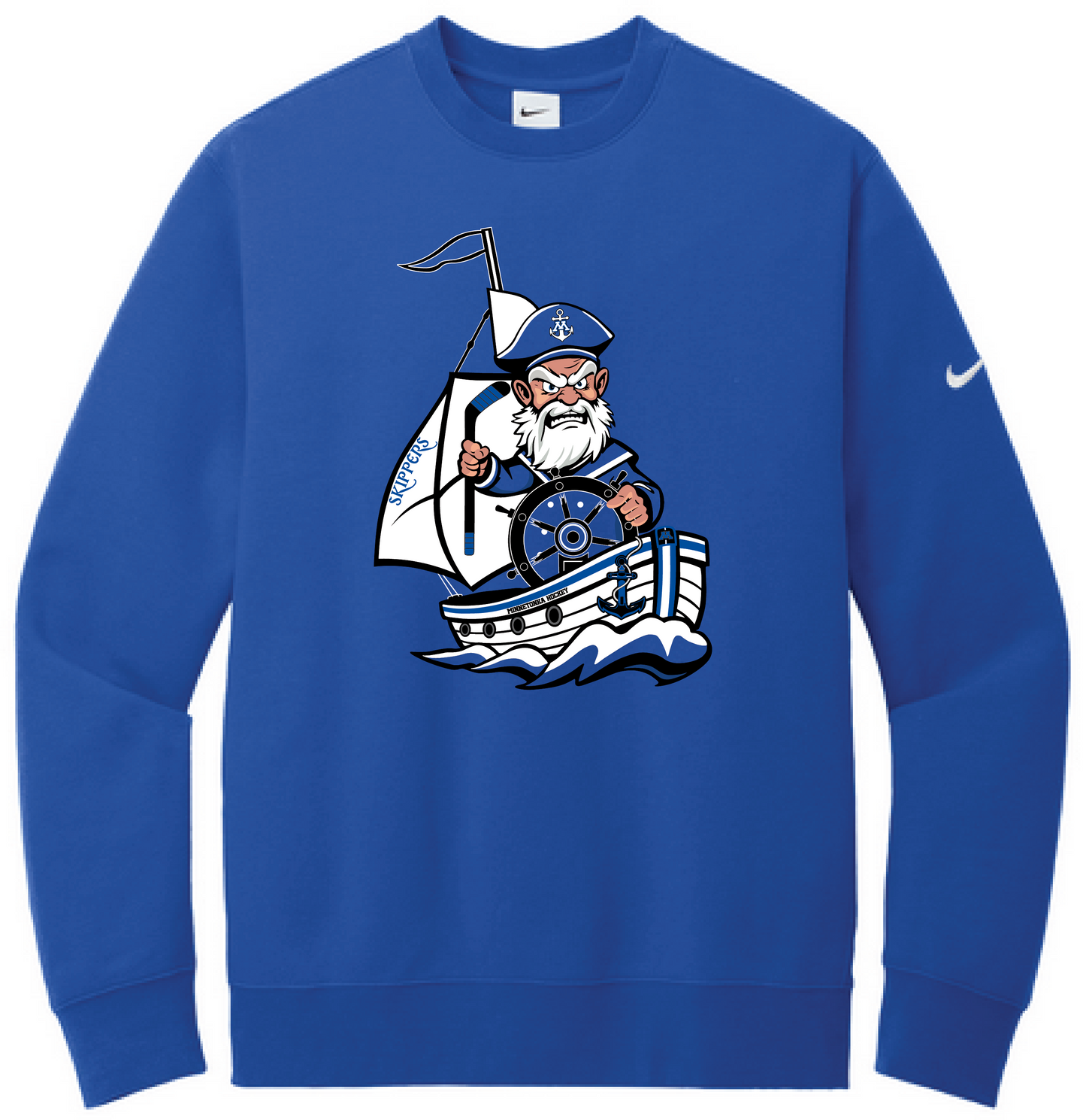 Tonka Hockey Men's Nike Club Fleece Sleeve Swoosh Crew