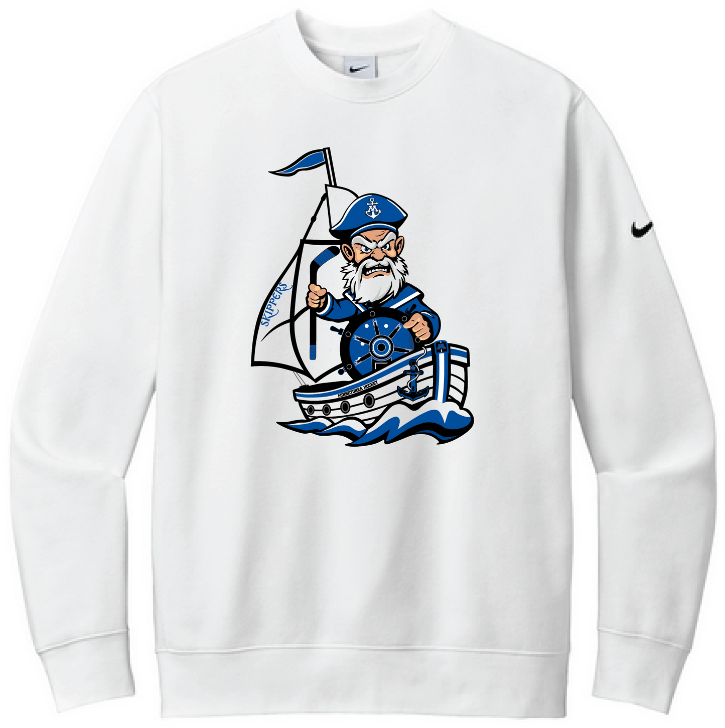 Tonka Hockey Men's Nike Club Fleece Sleeve Swoosh Crew