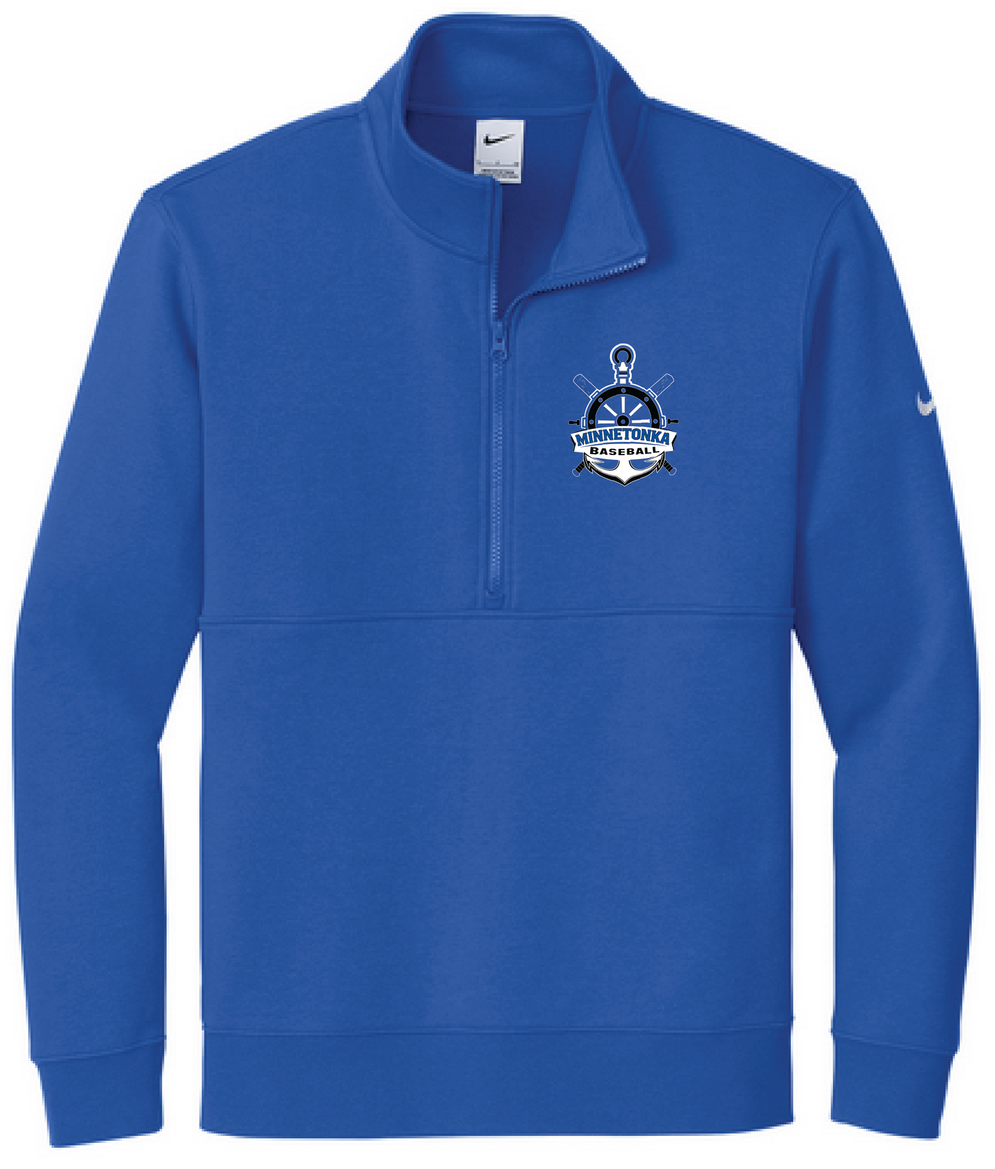 Baseball Men's Nike Club Fleece 1/2-Zip