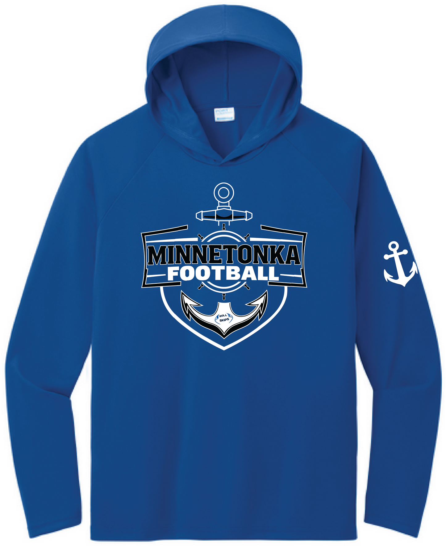 Football Men's UPF 50 Performance Pullover Hooded Tee