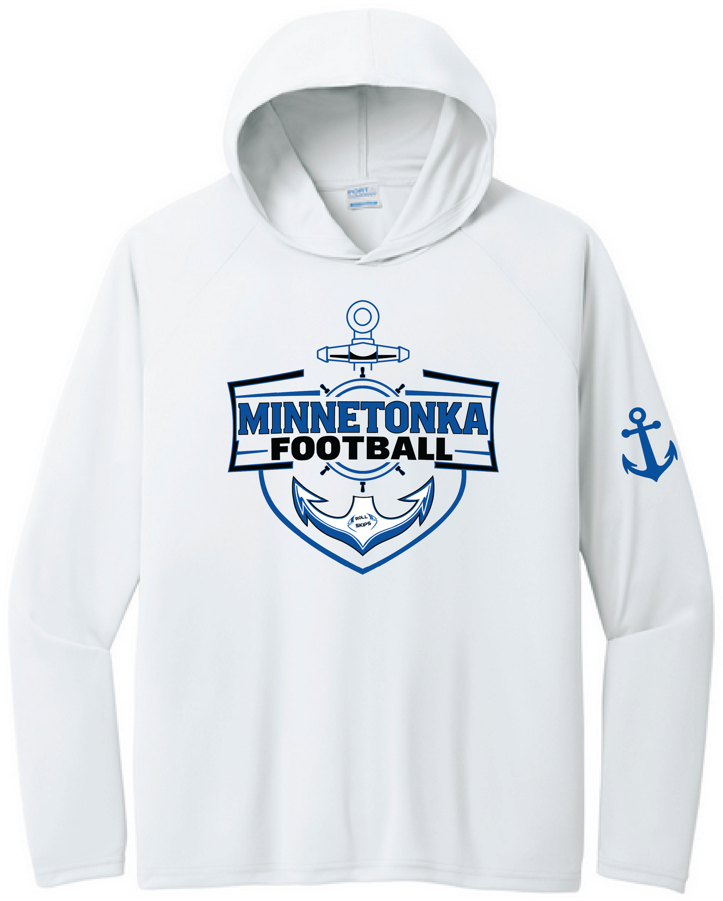 Football Men's UPF 50 Performance Pullover Hooded Tee
